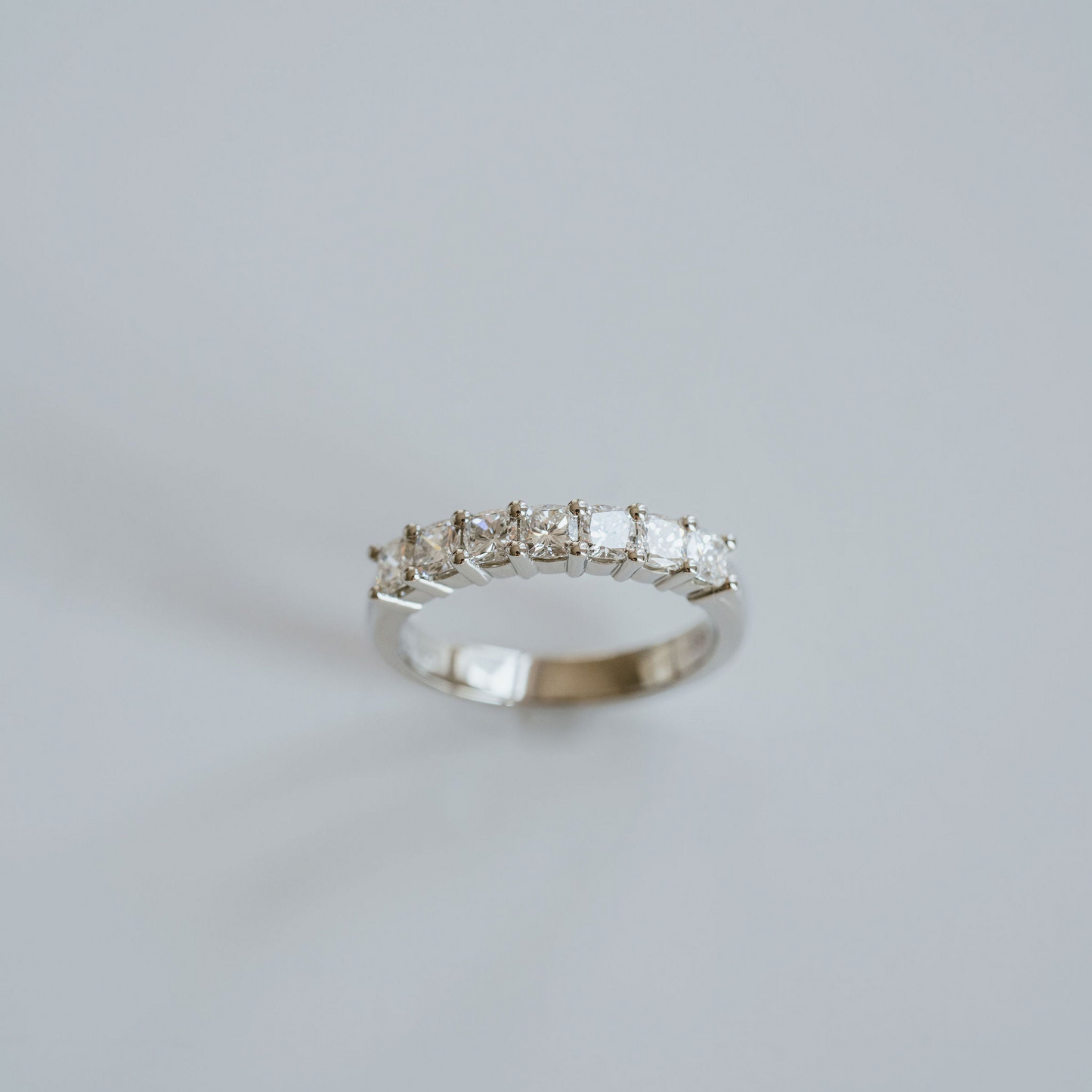 0.15 TCW Round Milgrain Lab Grown Diamond Wedding Band