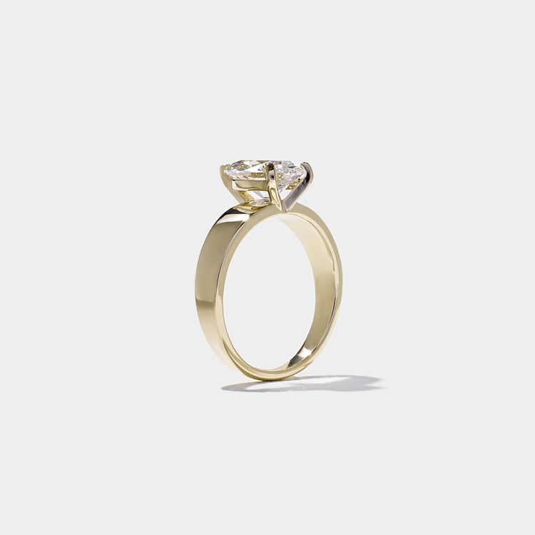 2 CT Round Halo & Pave Lab Grown Diamond Engagement Ring