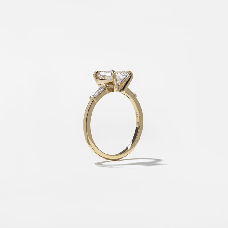 2 CT Round Halo & Pave Lab Grown Diamond Engagement Ring