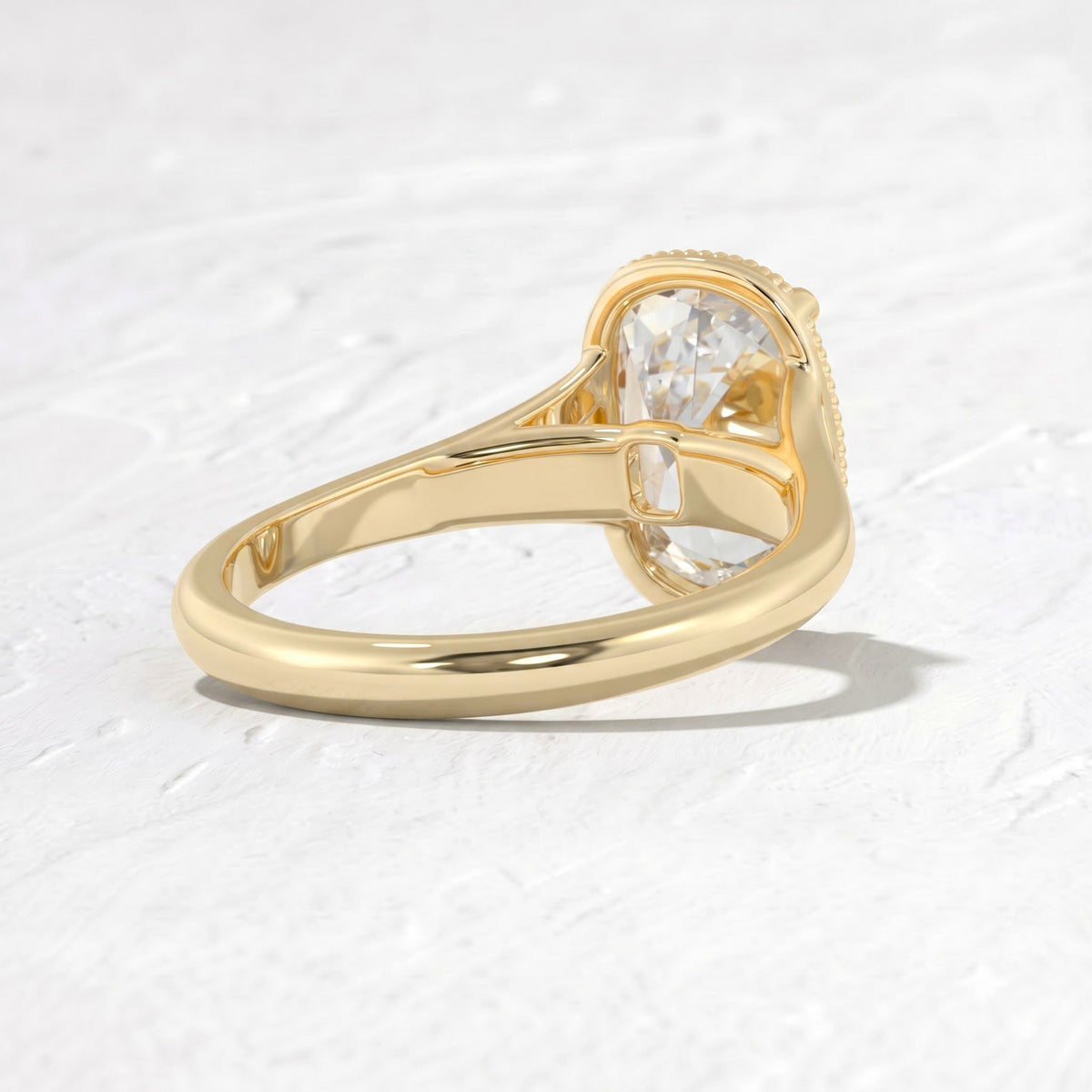 Taylor Swift – Inspired 5.99 Carat Old Mine Cushion Cut Bezel Lab Grown Diamond