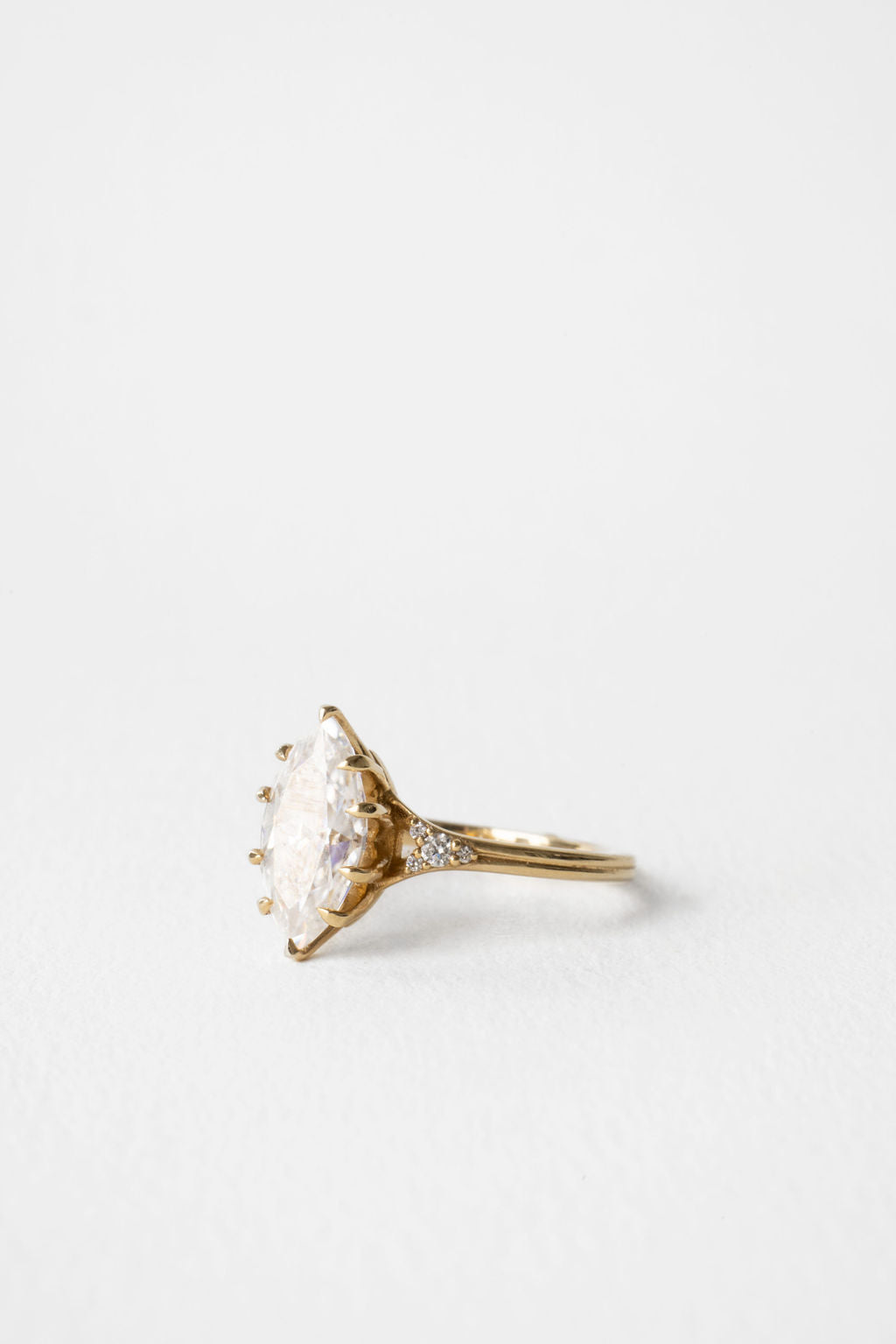 2 CT Round Halo & Pave Lab Grown Diamond Engagement Ring