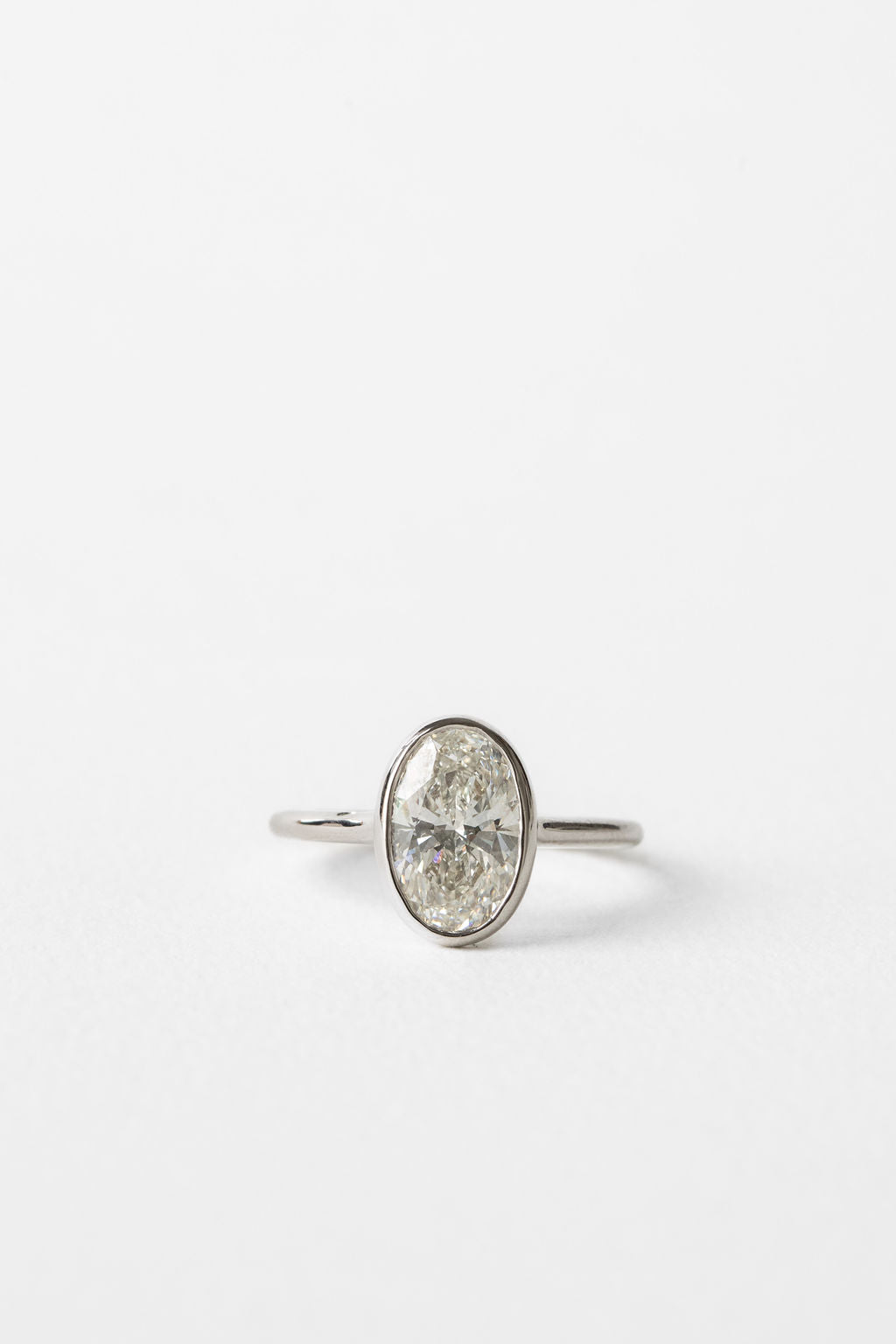 2 CT Round Halo & Pave Lab Grown Diamond Engagement Ring