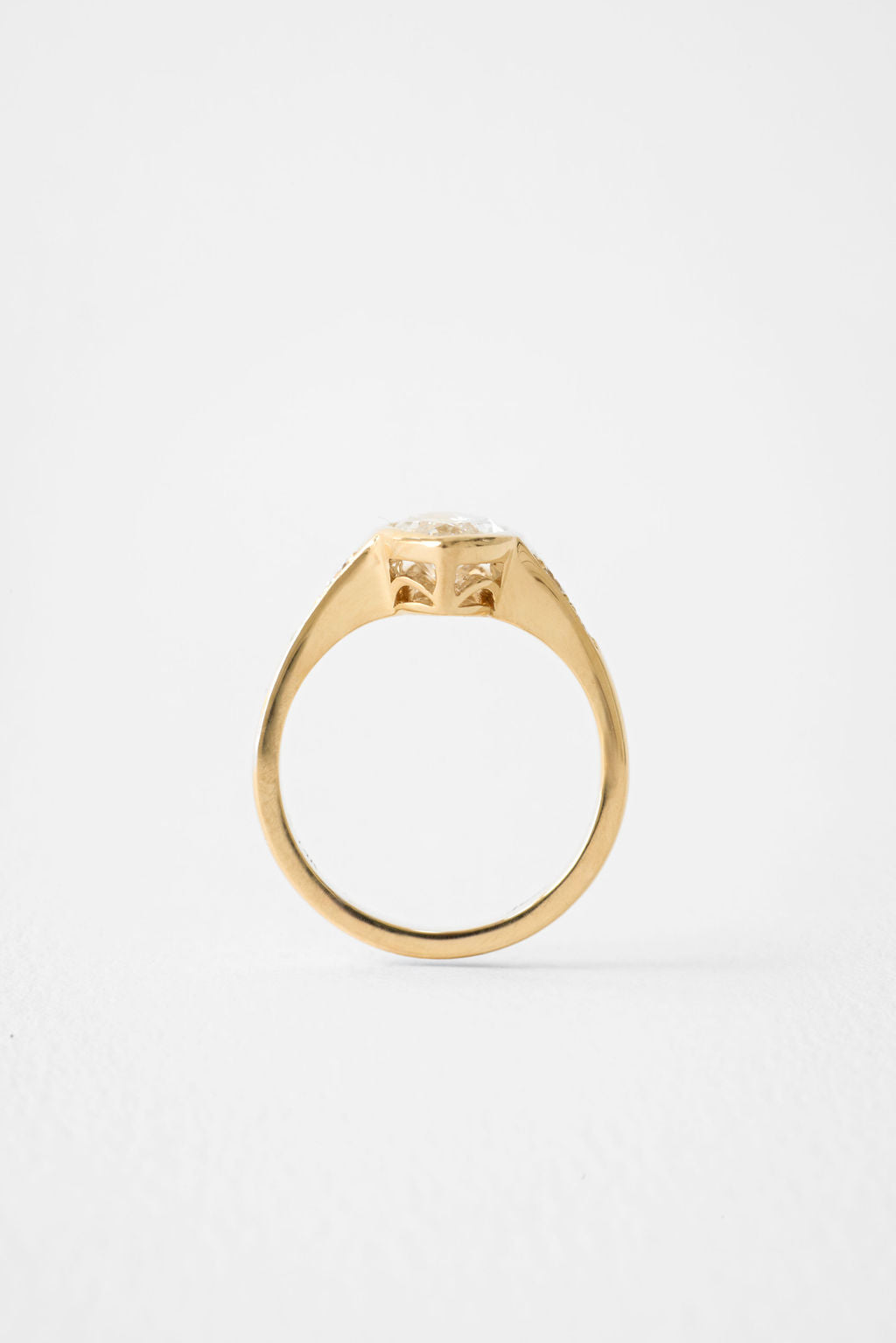 2 CT Round Halo & Pave Lab Grown Diamond Engagement Ring