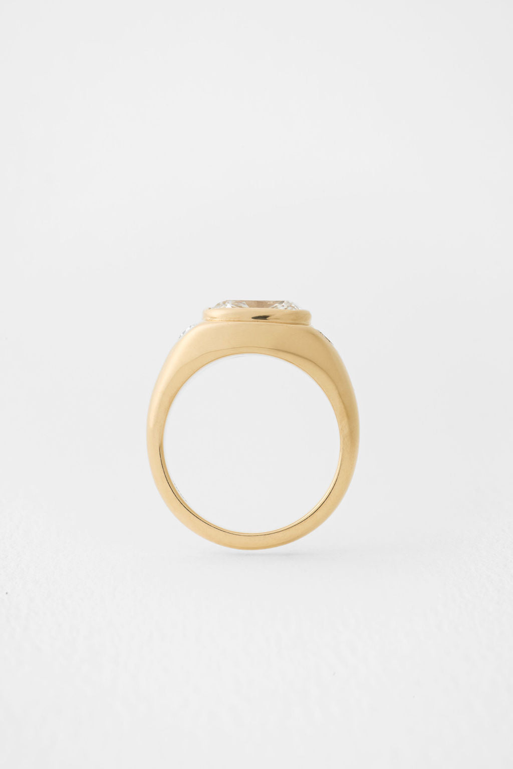 2 CT Round Halo & Pave Lab Grown Diamond Engagement Ring