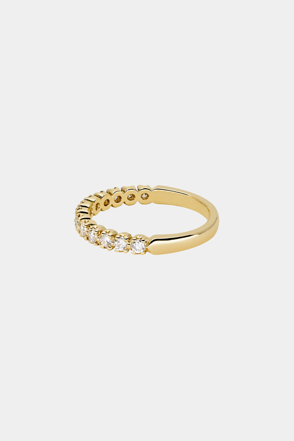 0.15 TCW Round Milgrain Lab Grown Diamond Wedding Band