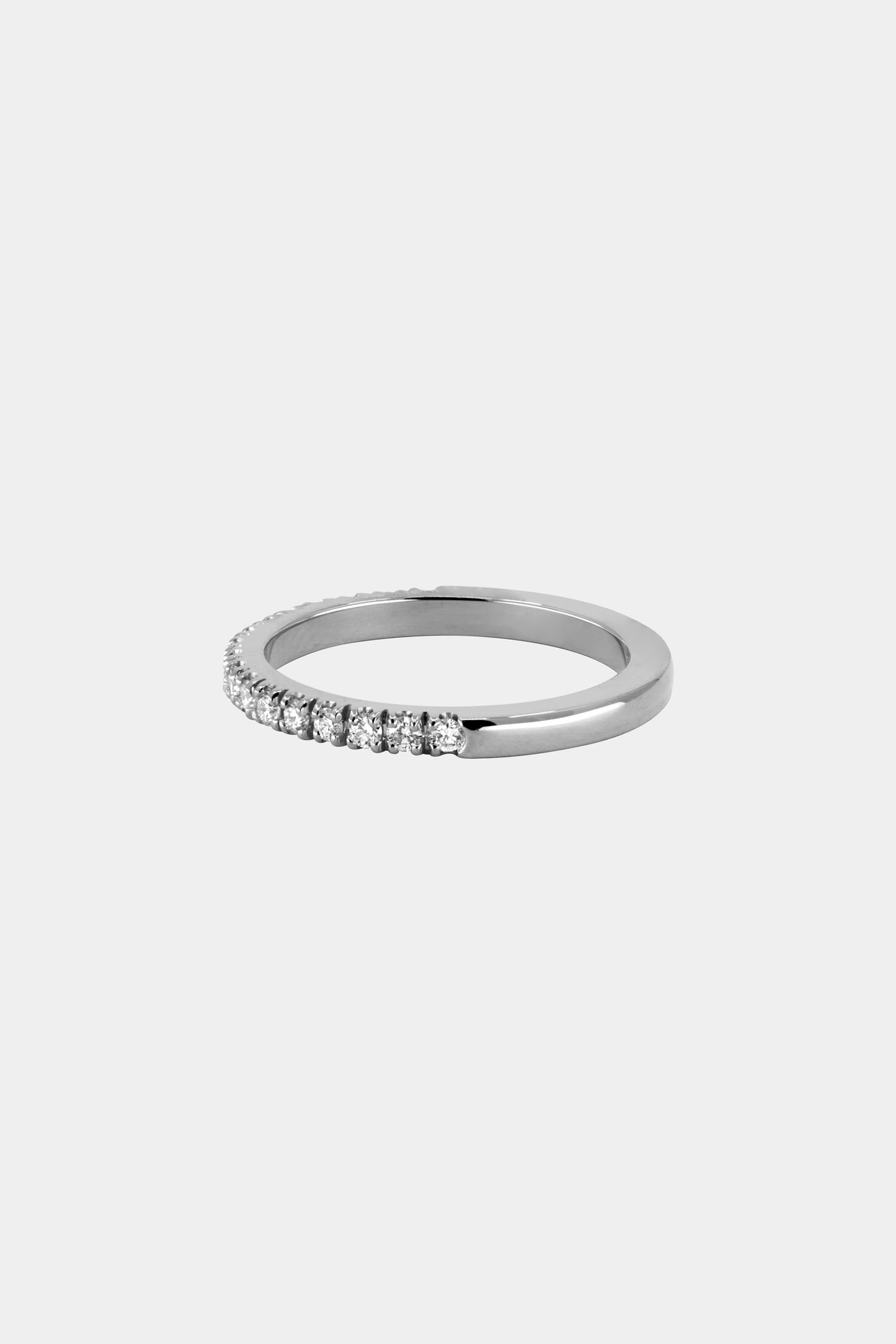 0.15 TCW Round Milgrain Lab Grown Diamond Wedding Band