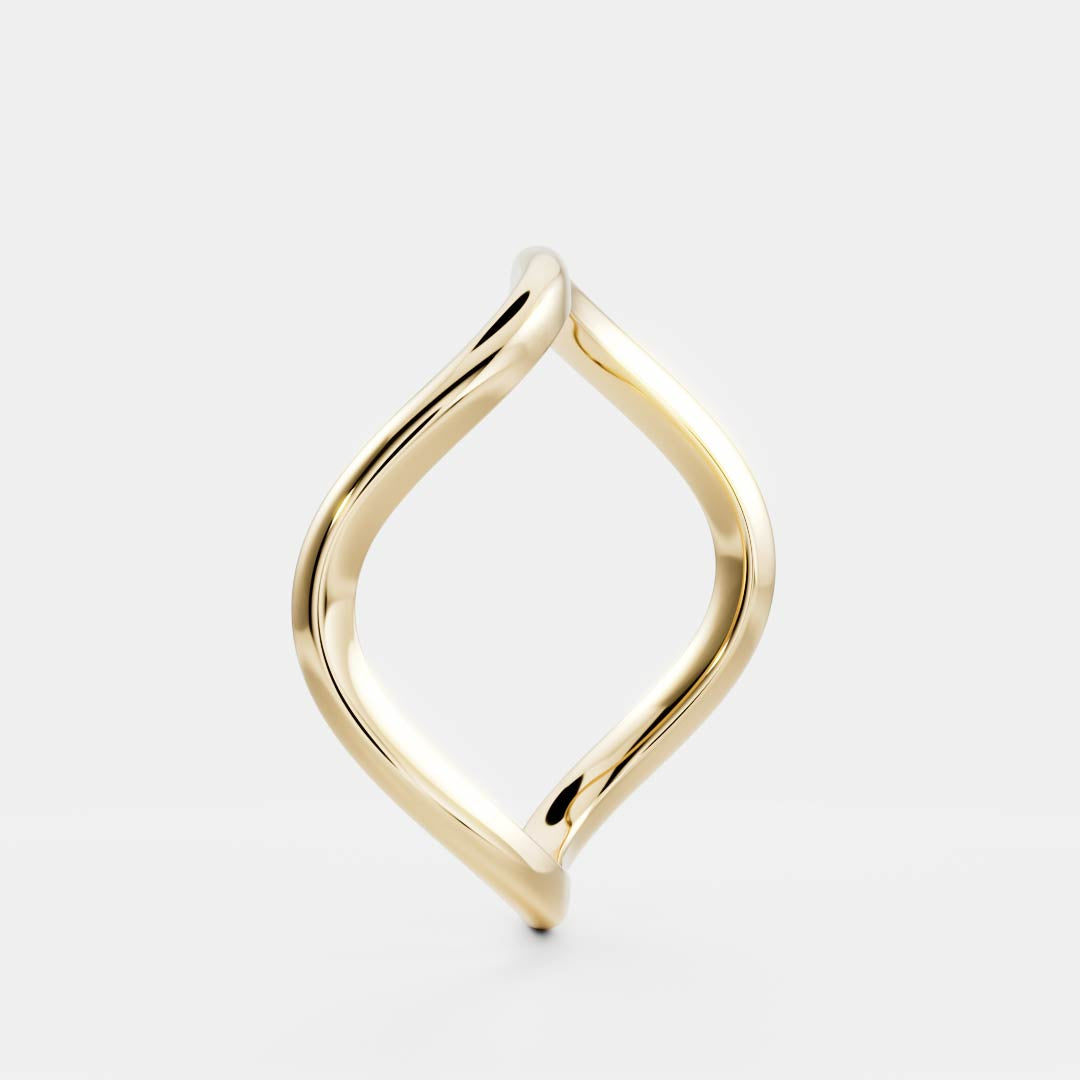 Classic Curved Wedding Band