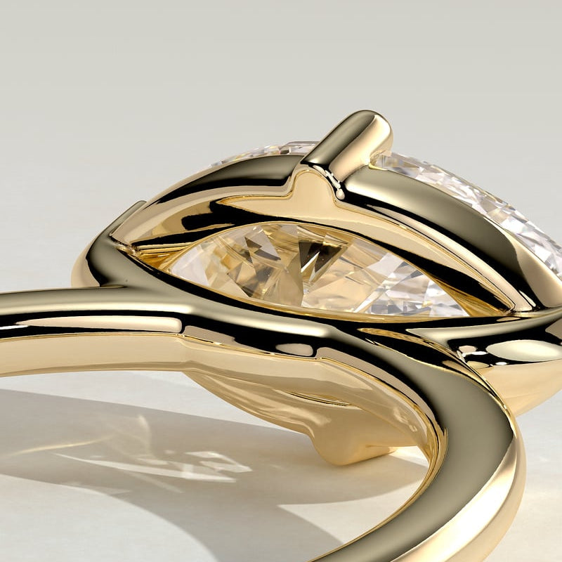Marquise Solitaire Lab Grown Diamond Engagement Ring