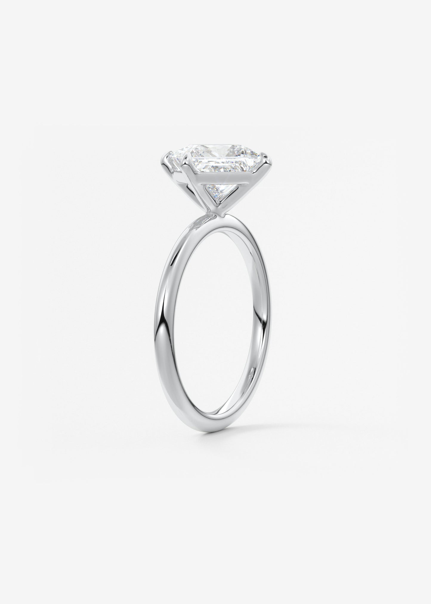 Princess Solitaire Lab Grown Diamond Engagement Ring