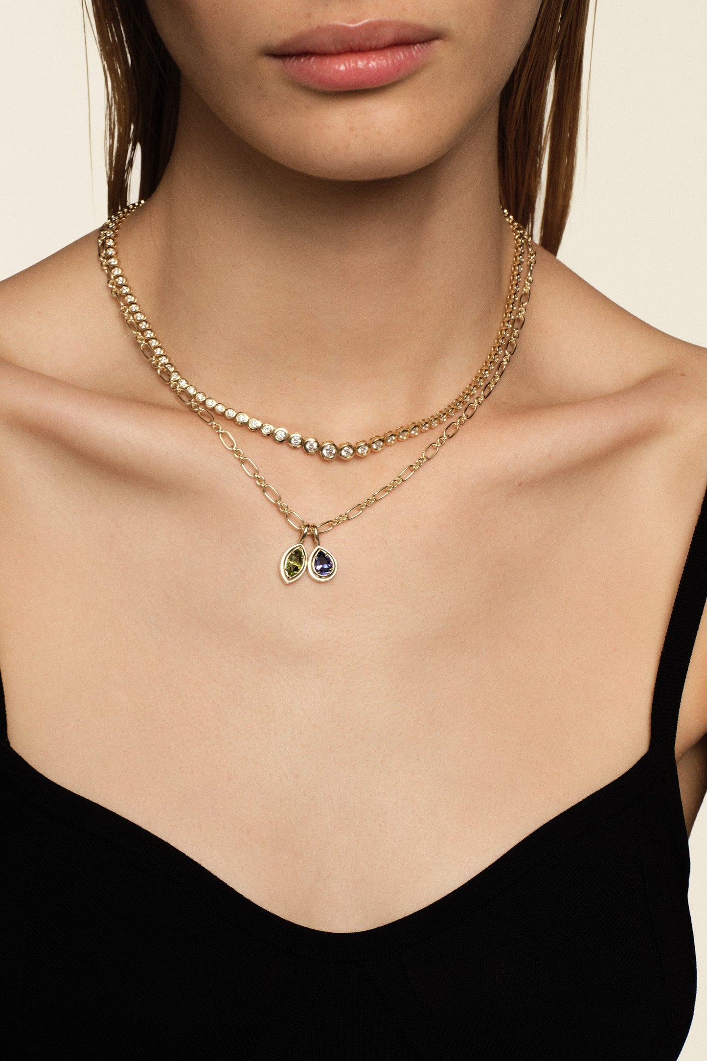Roma Marquise Gemstone Pendant | 925 Sterling Silver