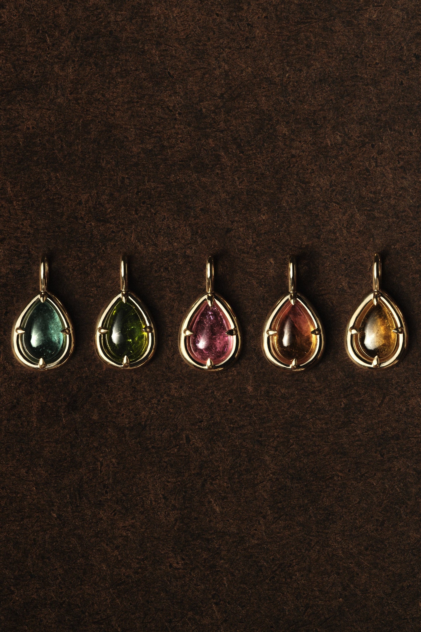 Pear Tourmaline Pendant | 925 Sterling Silver