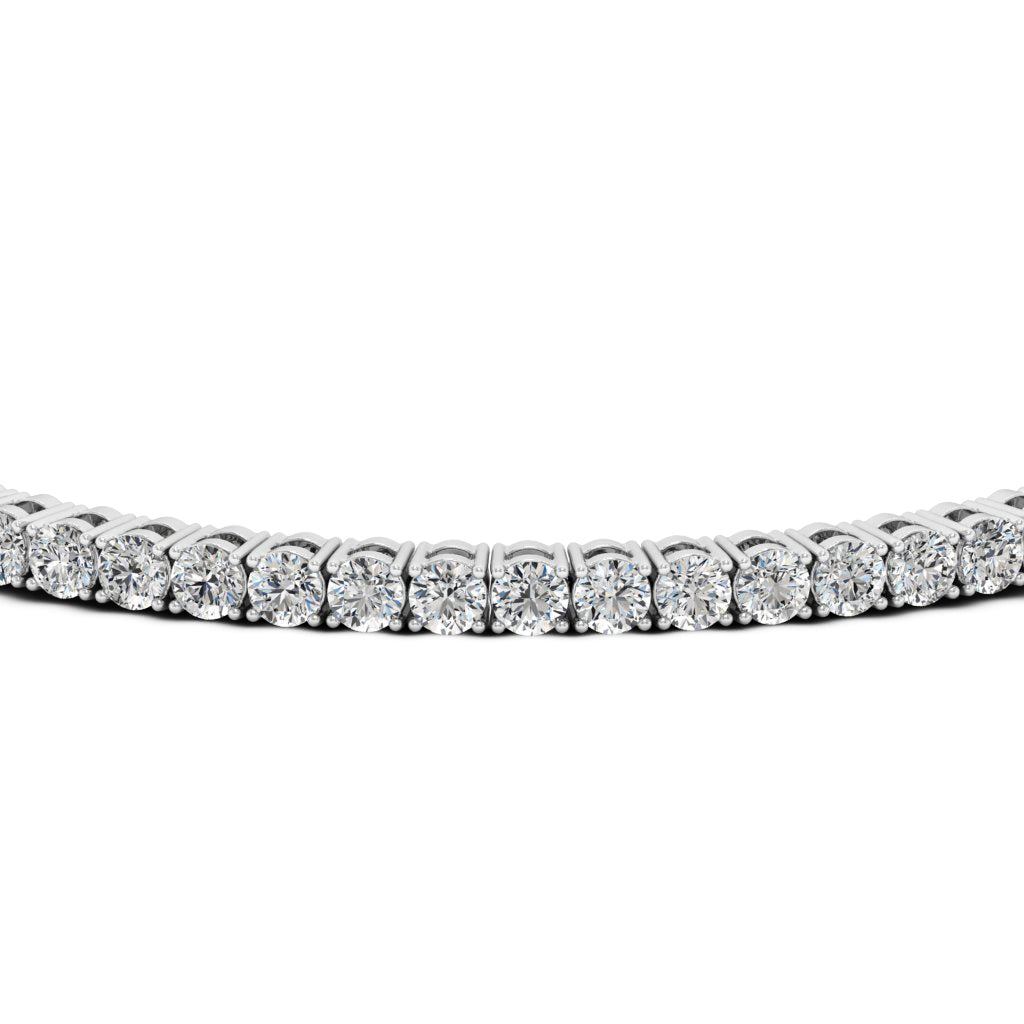 10.25 TCW Round Lab Grown Diamond Tennis Bracelet