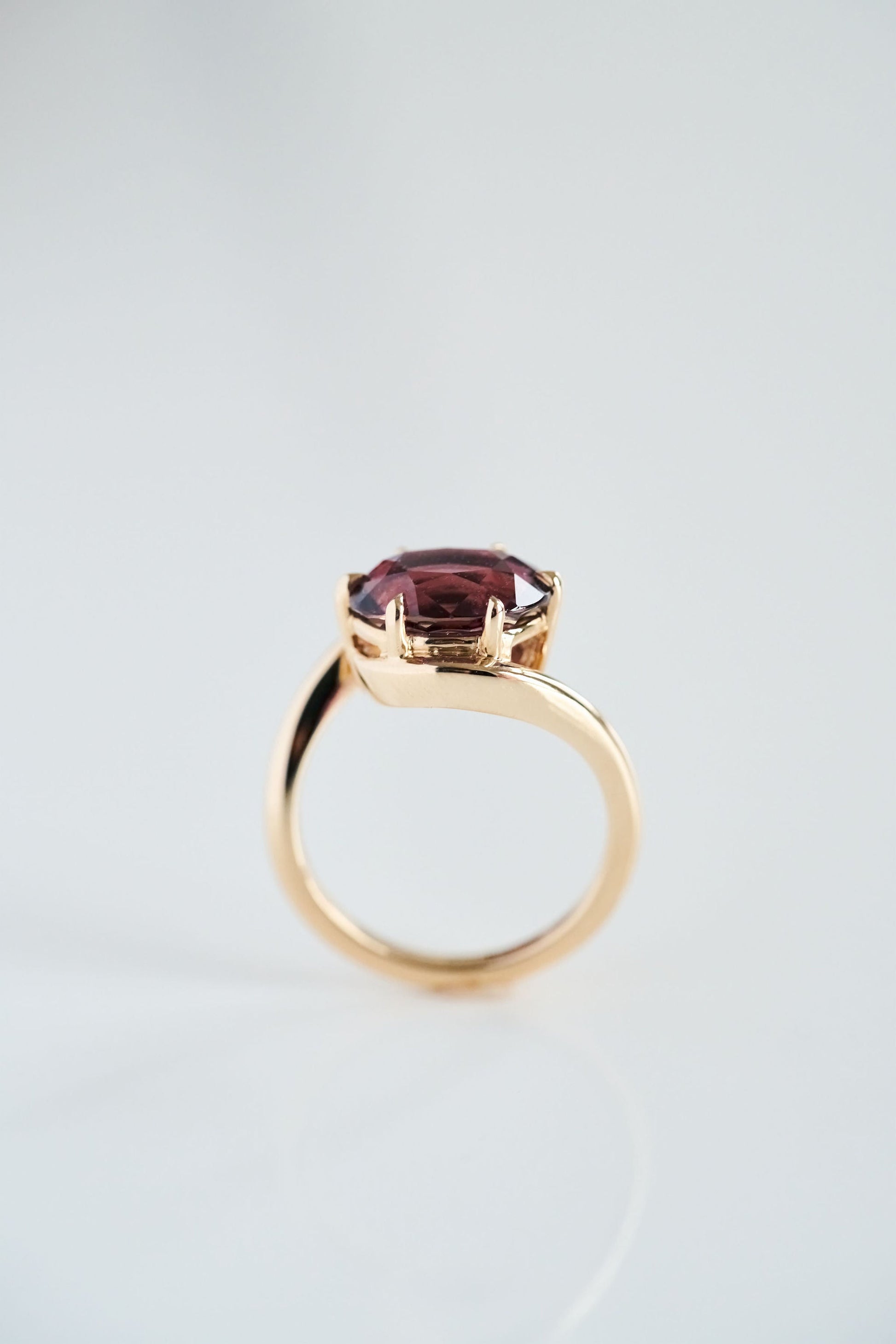 3.5 CT Round Pave Lab Grown Blue Sapphire Engagement Ring