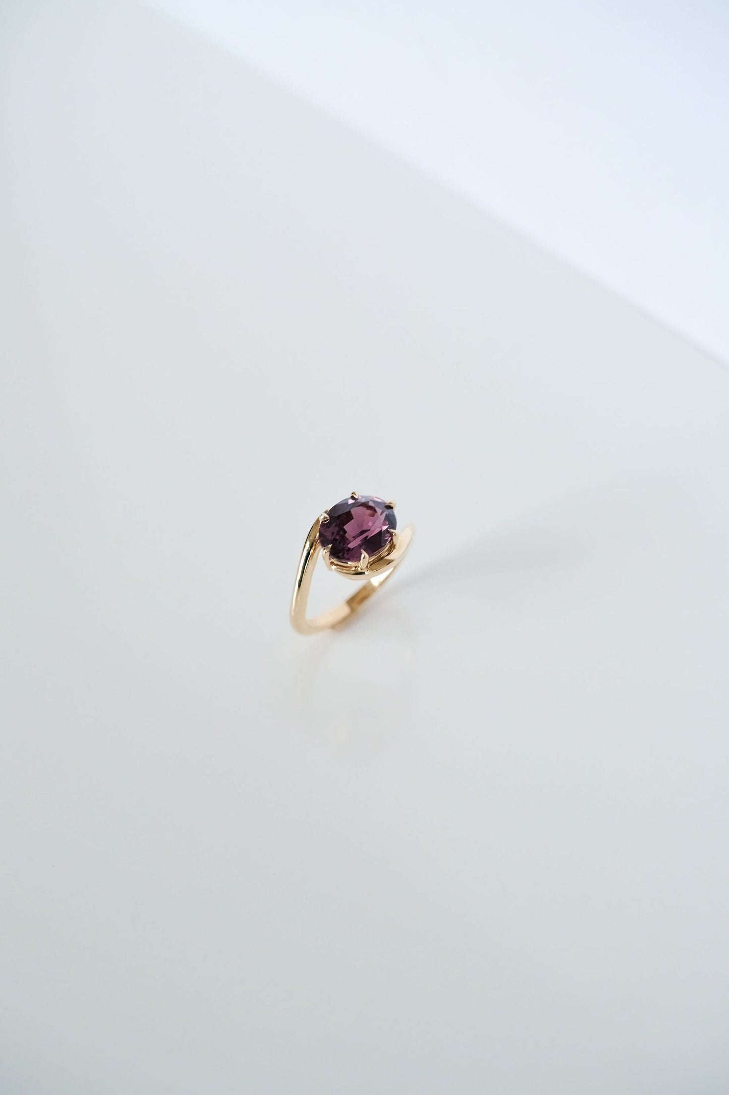 3.5 CT Round Pave Lab Grown Blue Sapphire Engagement Ring