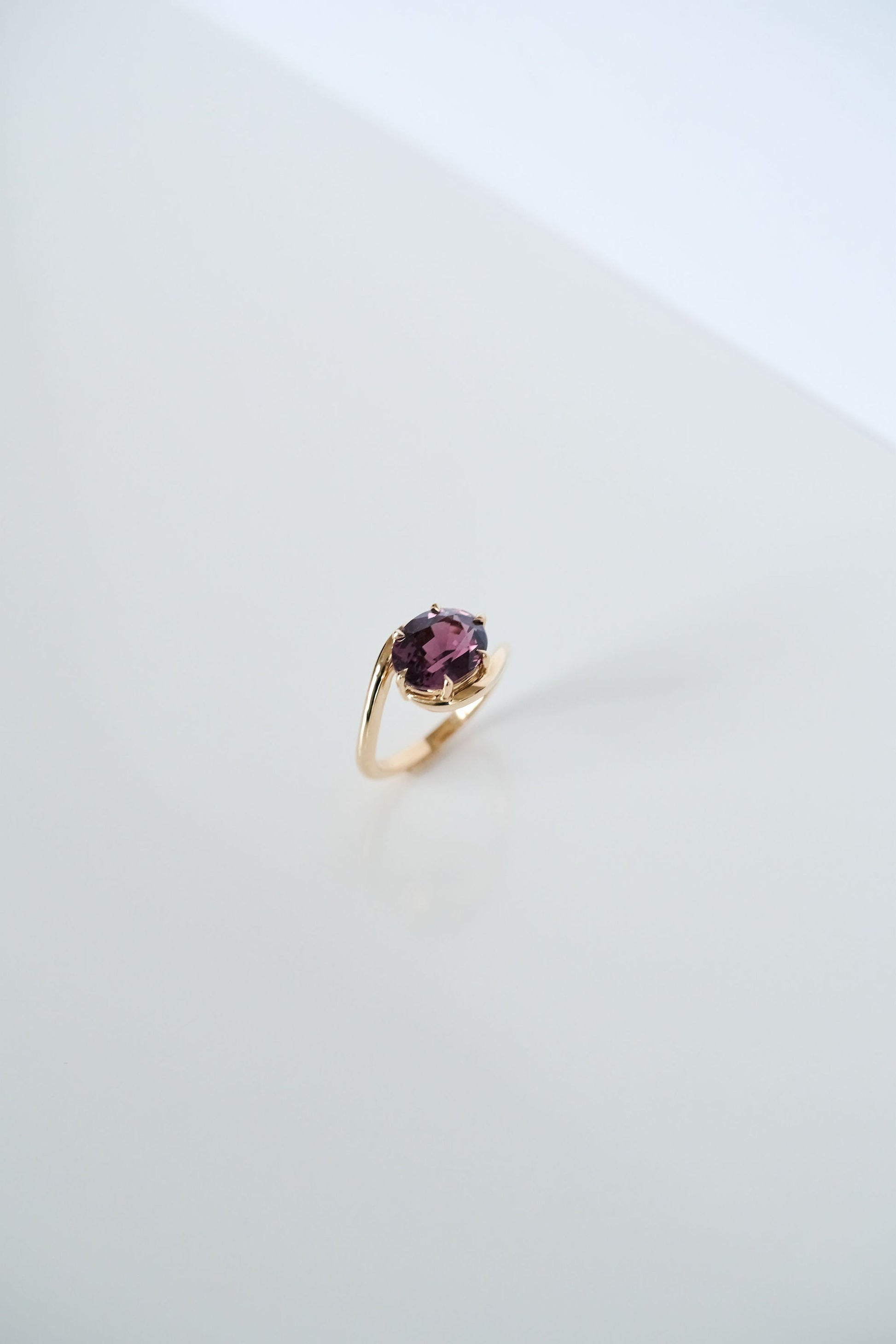 3.5 CT Round Pave Lab Grown Blue Sapphire Engagement Ring