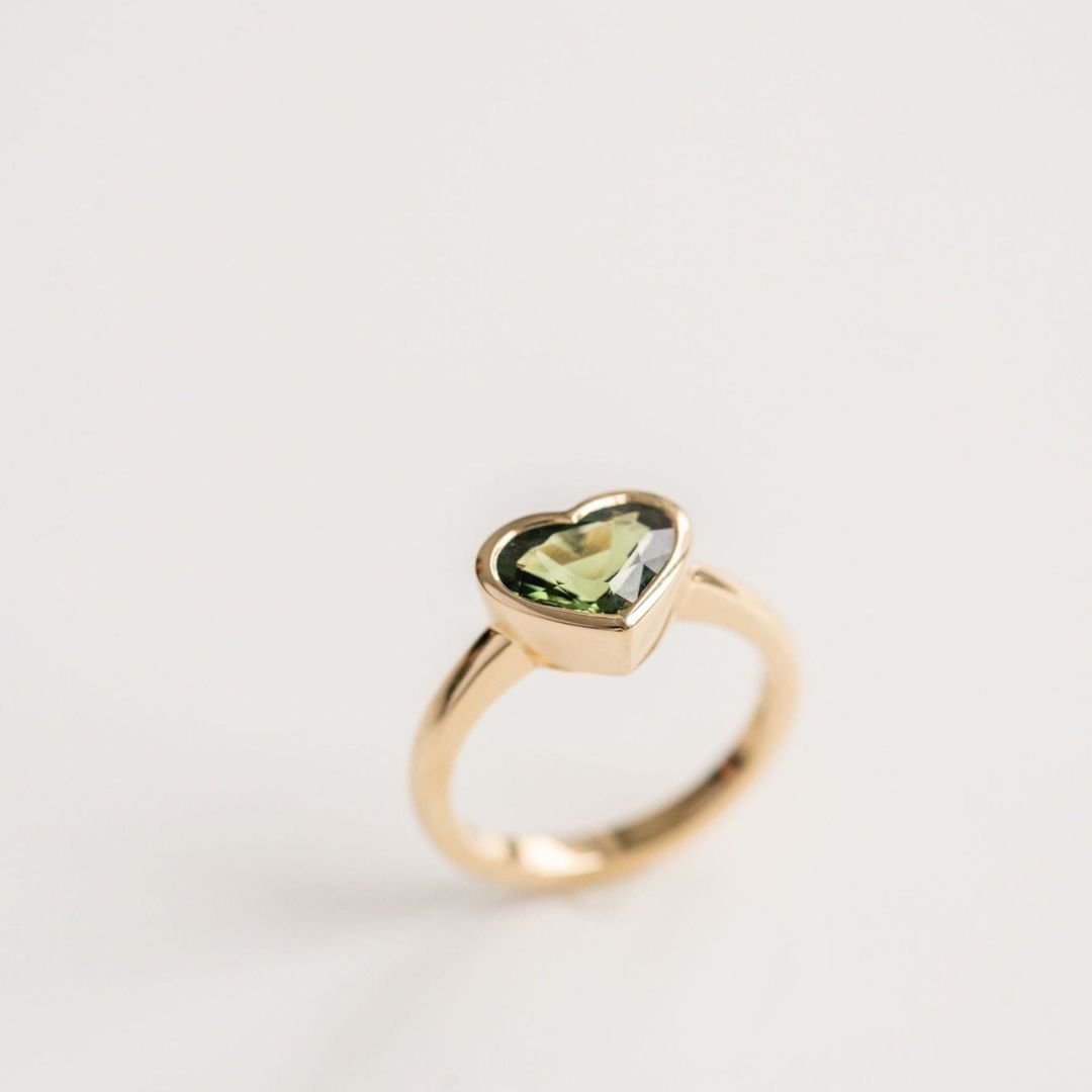 3.5 CT Round Pave Lab Grown Blue Sapphire Engagement Ring