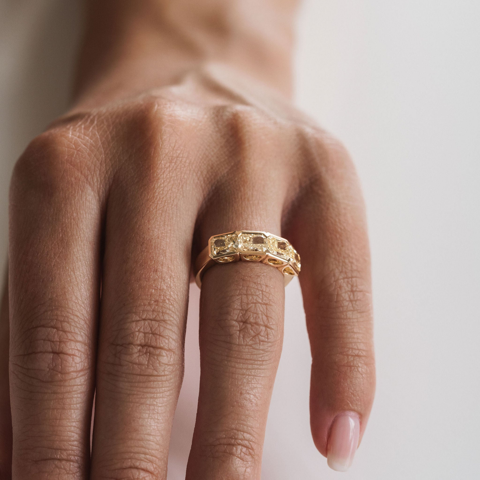 0.15 TCW Round Milgrain Lab Grown Diamond Wedding Band