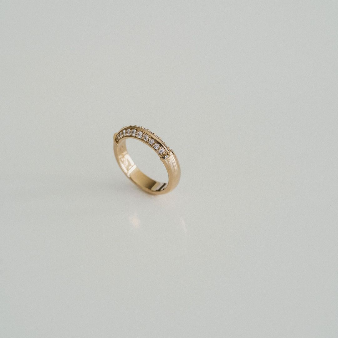 0.15 TCW Round Milgrain Lab Grown Diamond Wedding Band