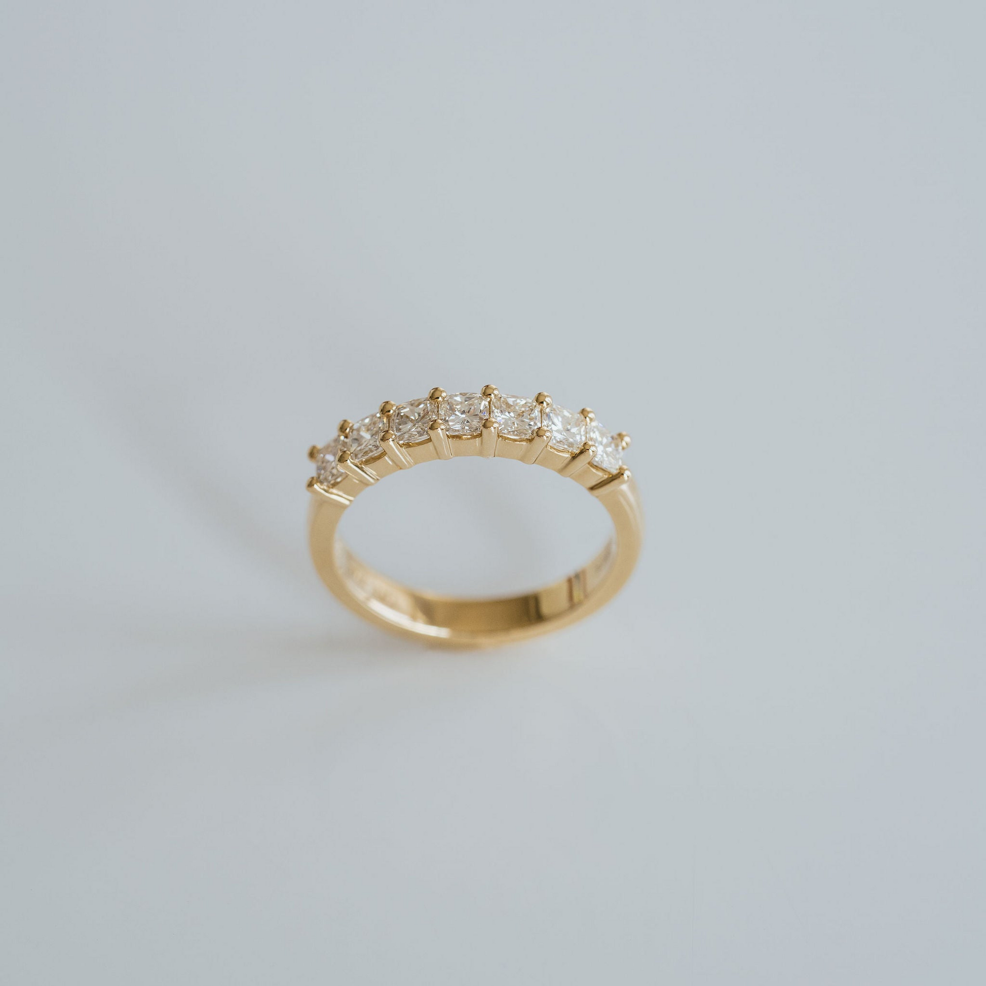 0.15 TCW Round Milgrain Lab Grown Diamond Wedding Band