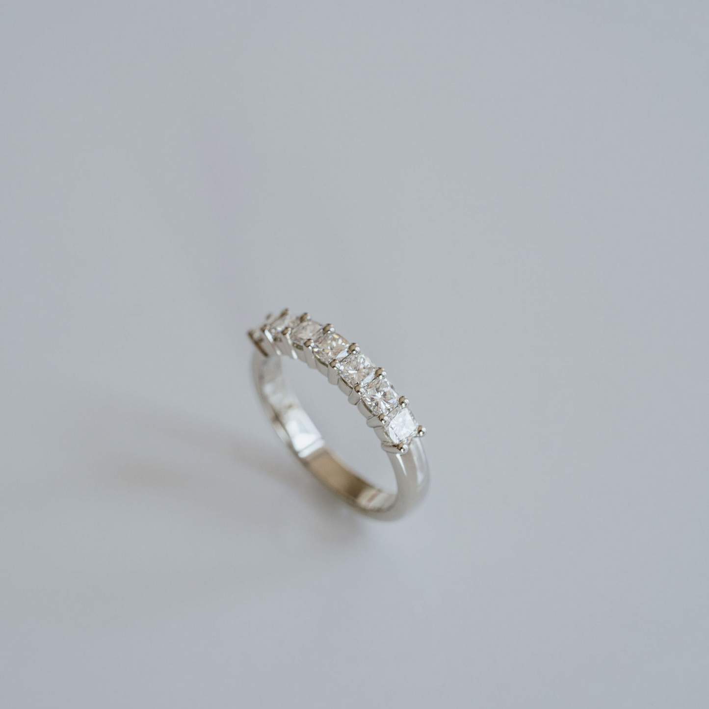 0.15 TCW Round Milgrain Lab Grown Diamond Wedding Band