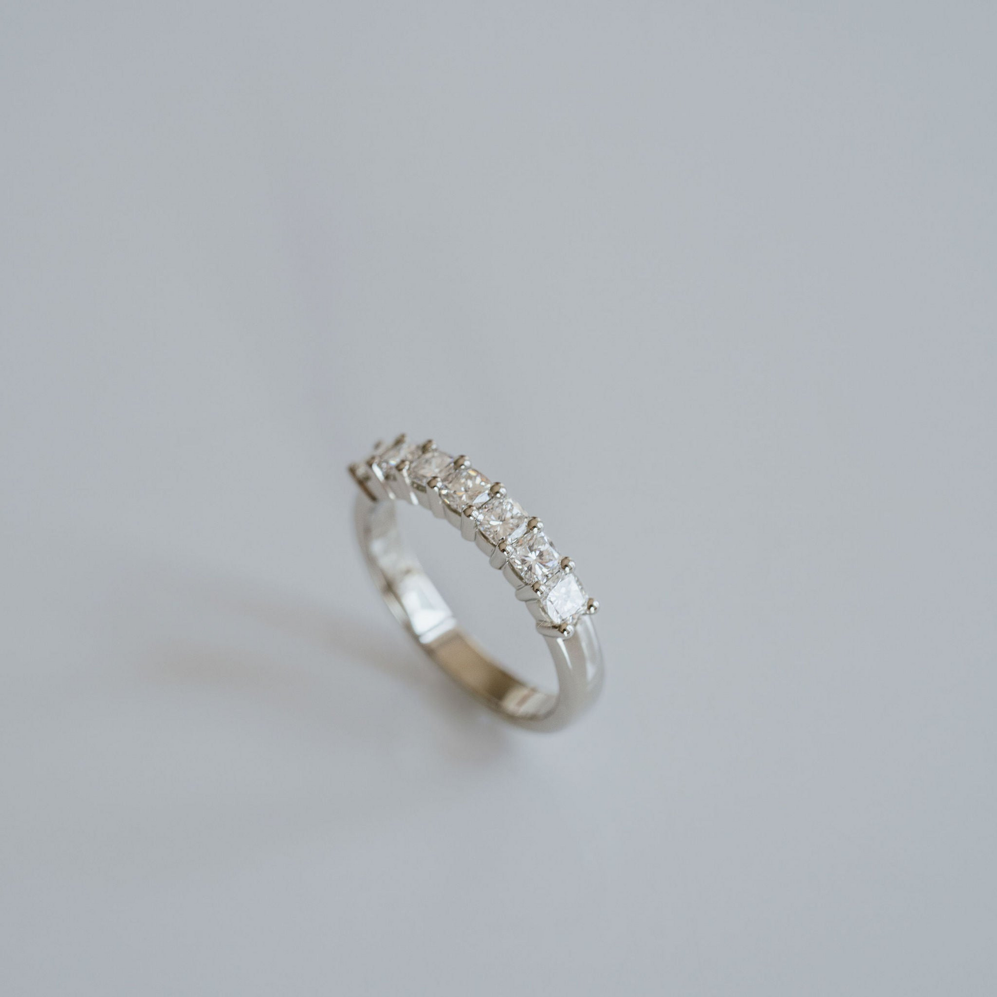 0.15 TCW Round Milgrain Lab Grown Diamond Wedding Band