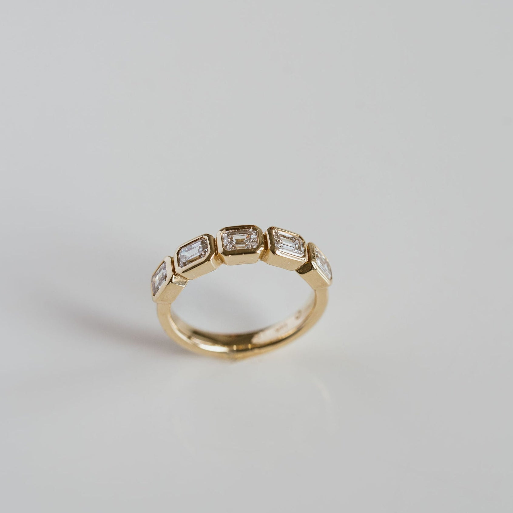 0.15 TCW Round Milgrain Lab Grown Diamond Wedding Band
