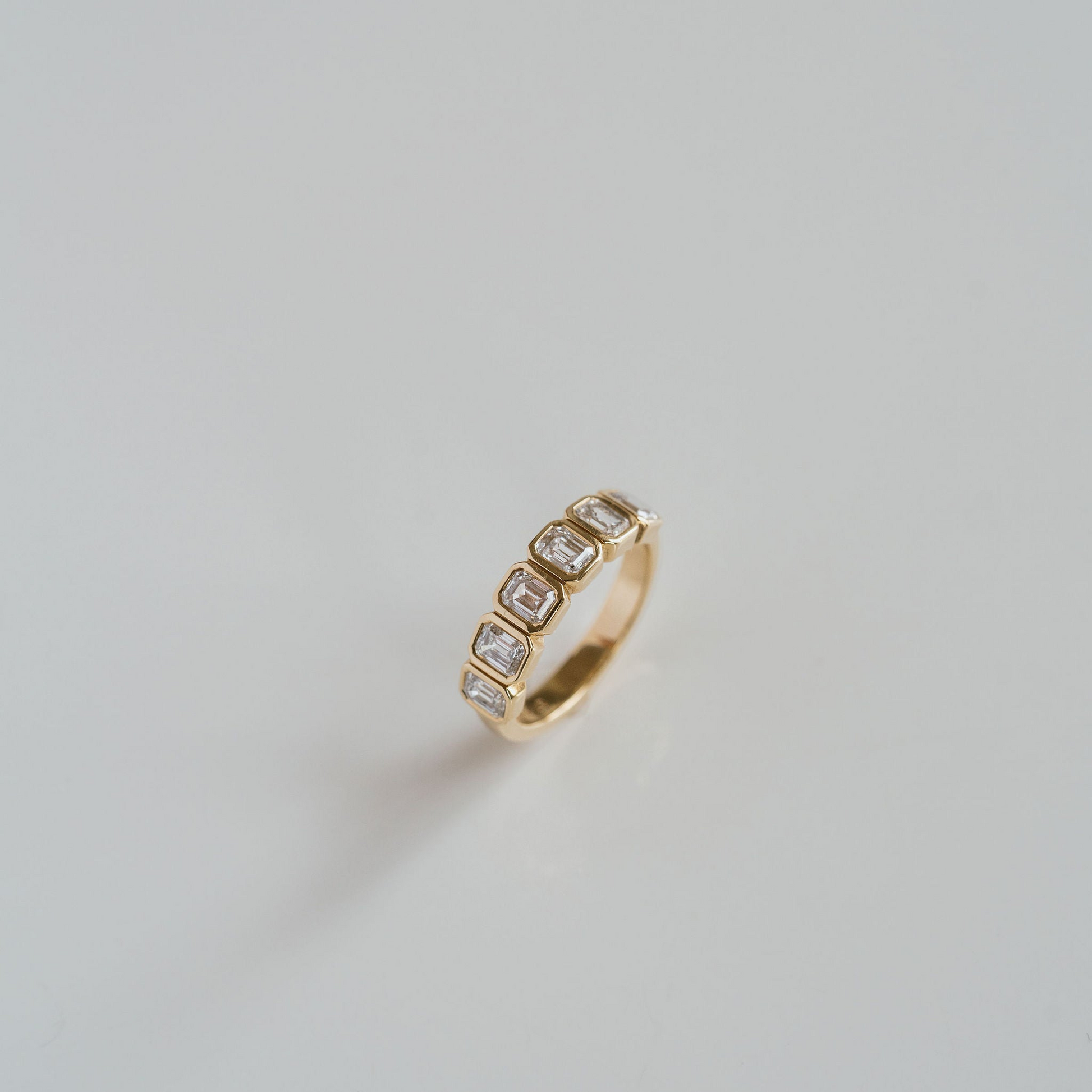 0.15 TCW Round Milgrain Lab Grown Diamond Wedding Band