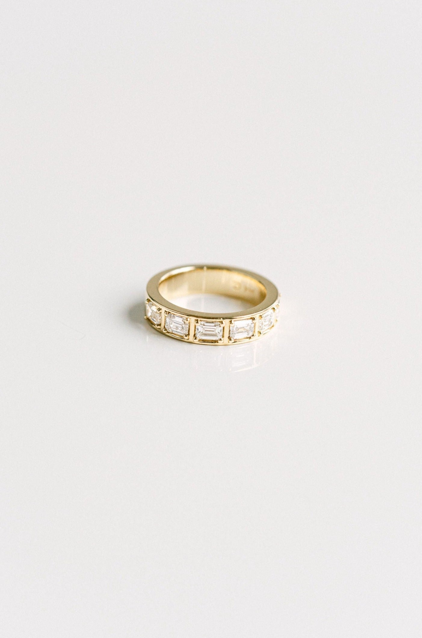 0.15 TCW Round Milgrain Lab Grown Diamond Wedding Band