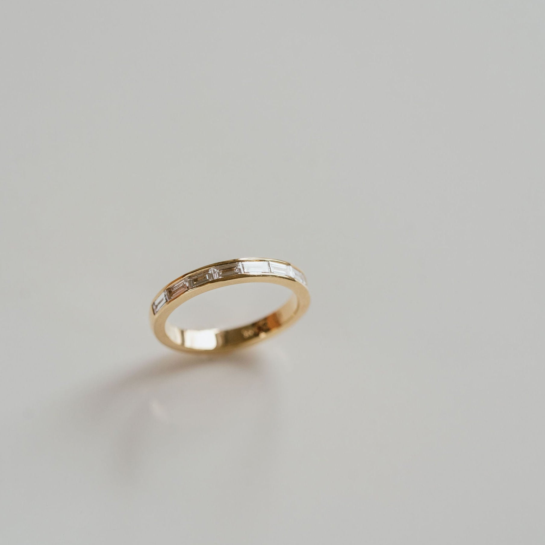 0.15 TCW Round Milgrain Lab Grown Diamond Wedding Band