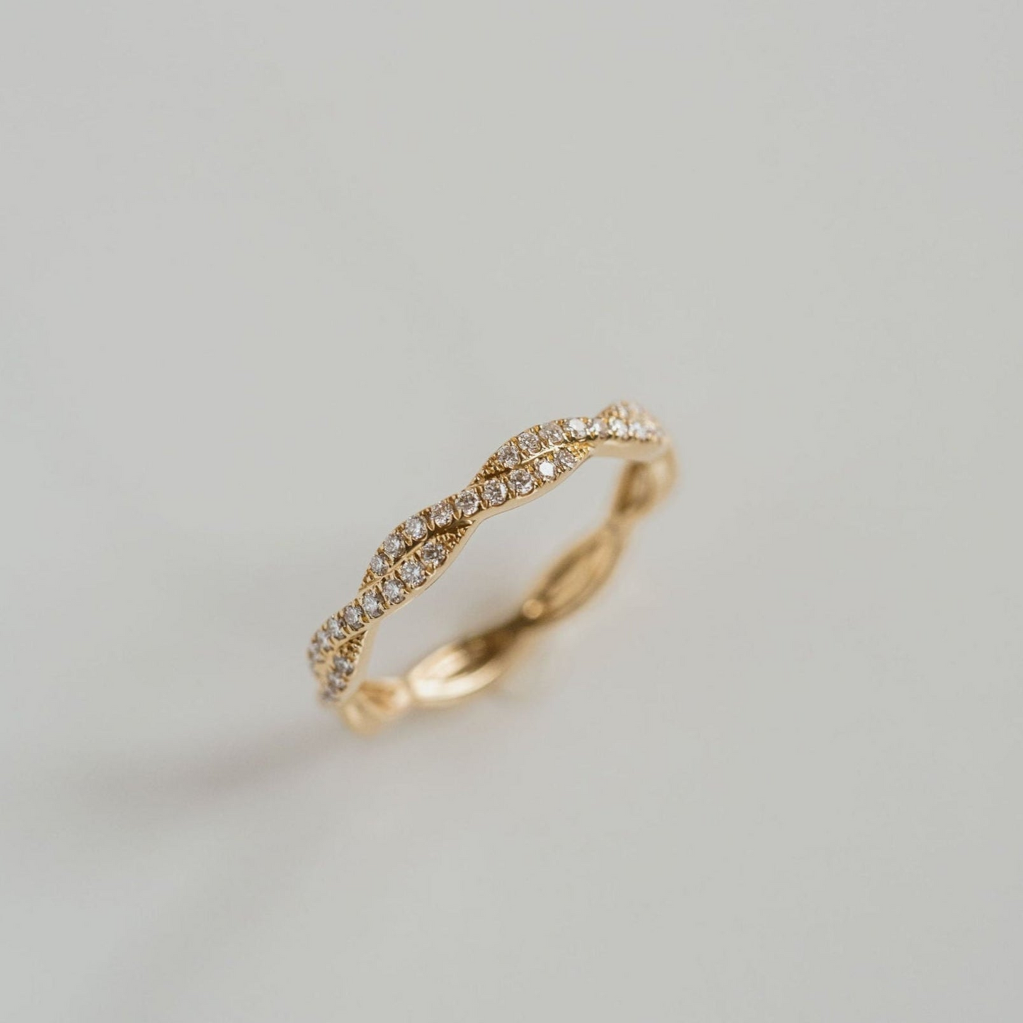 0.15 TCW Round Milgrain Lab Grown Diamond Wedding Band