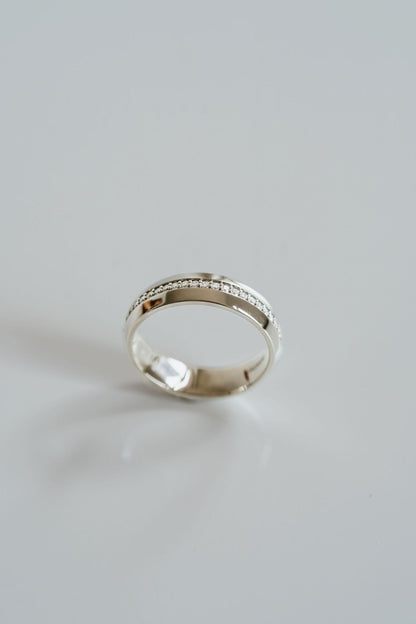 0.50 TCW Round Full Eternity Lab Grown Diamond Wedding Band