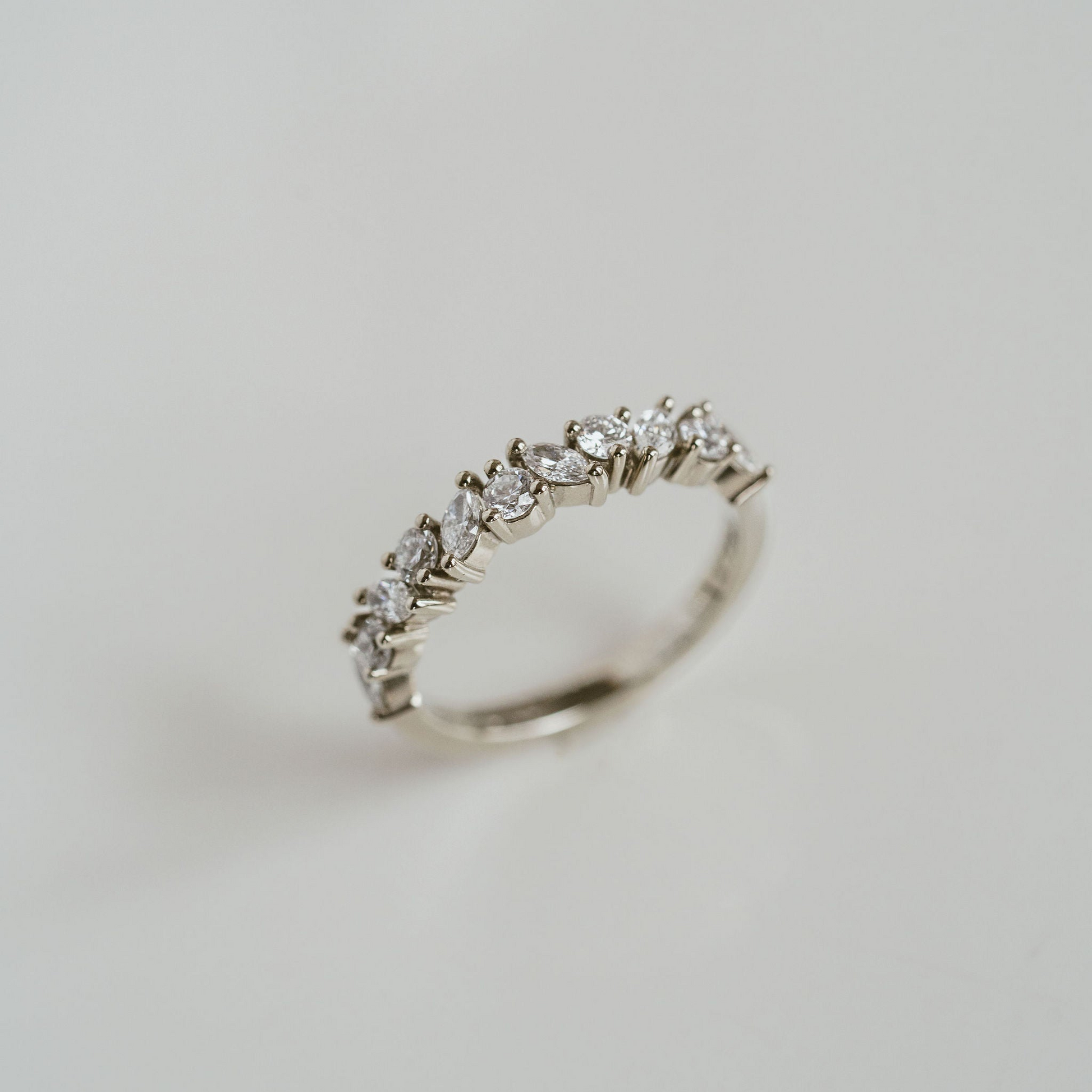 0.15 TCW Round Milgrain Lab Grown Diamond Wedding Band