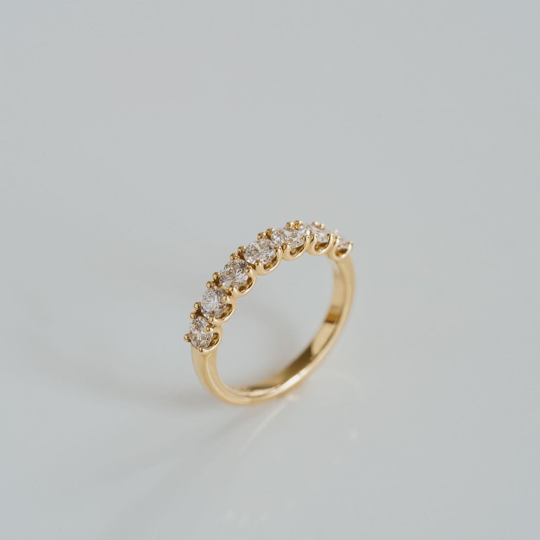 0.15 TCW Round Milgrain Lab Grown Diamond Wedding Band