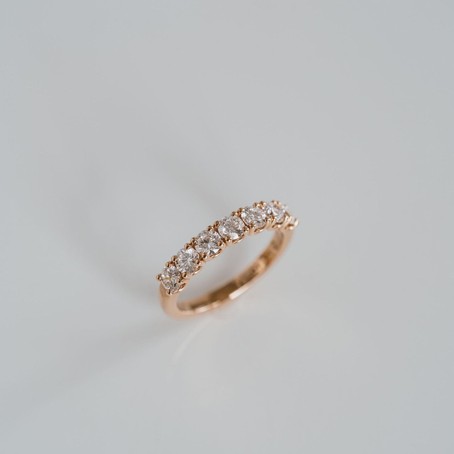 0.15 TCW Round Milgrain Lab Grown Diamond Wedding Band