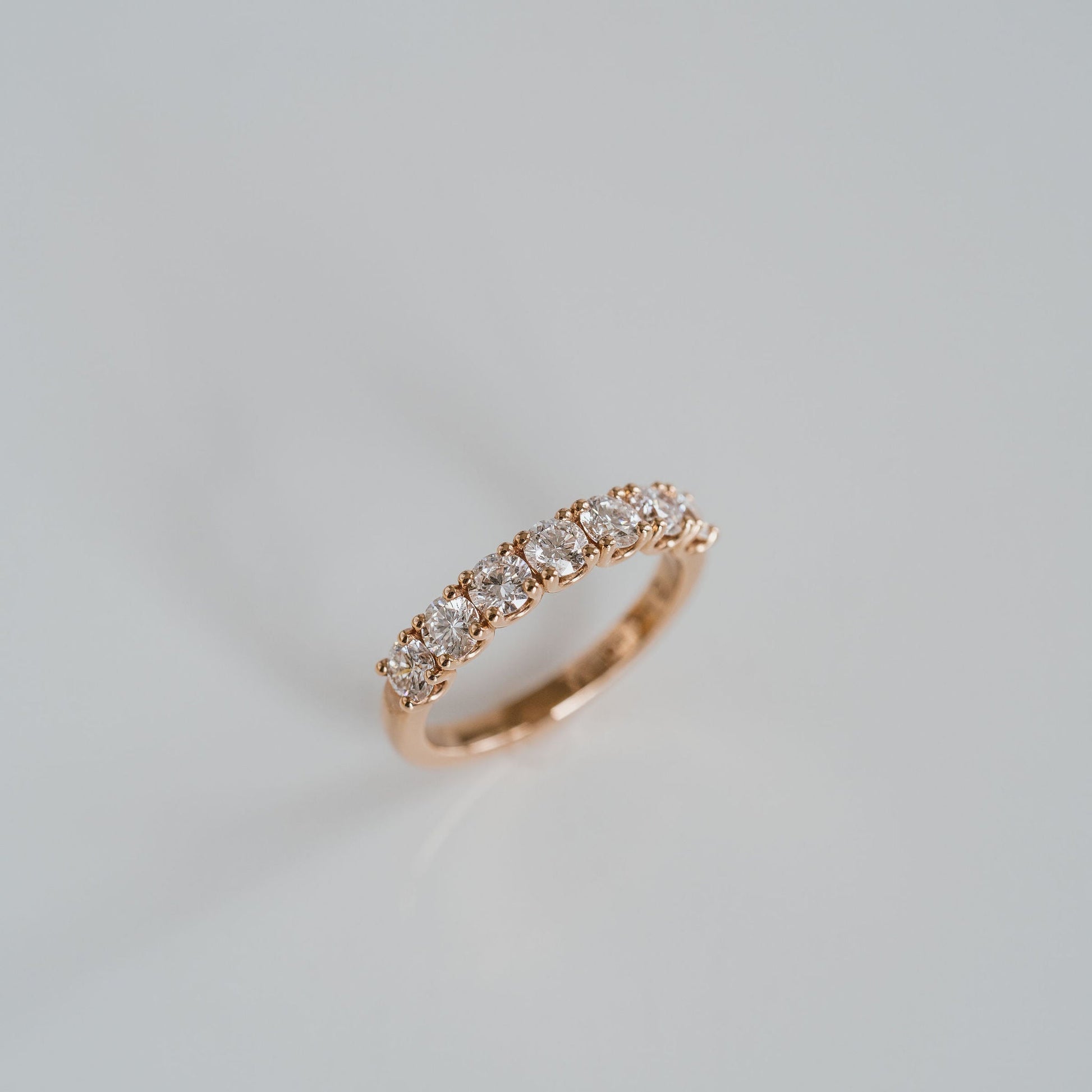 0.15 TCW Round Milgrain Lab Grown Diamond Wedding Band