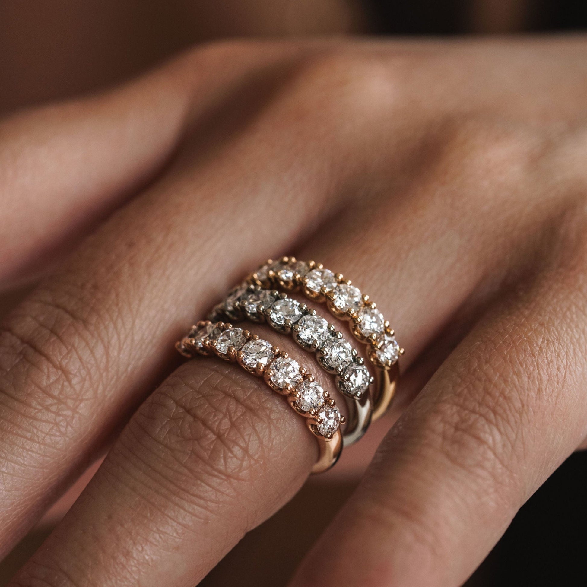 0.15 TCW Round Milgrain Lab Grown Diamond Wedding Band