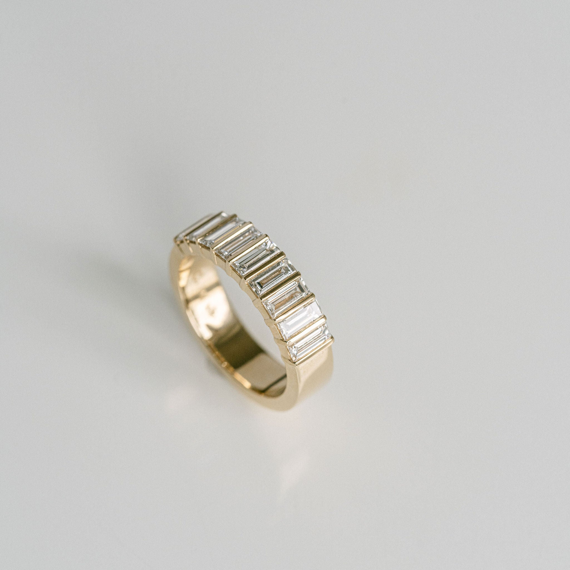 0.15 TCW Round Milgrain Lab Grown Diamond Wedding Band