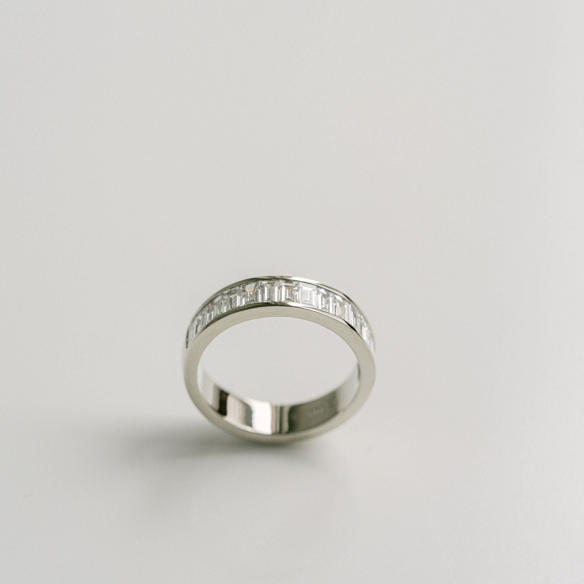 0.15 TCW Round Milgrain Lab Grown Diamond Wedding Band