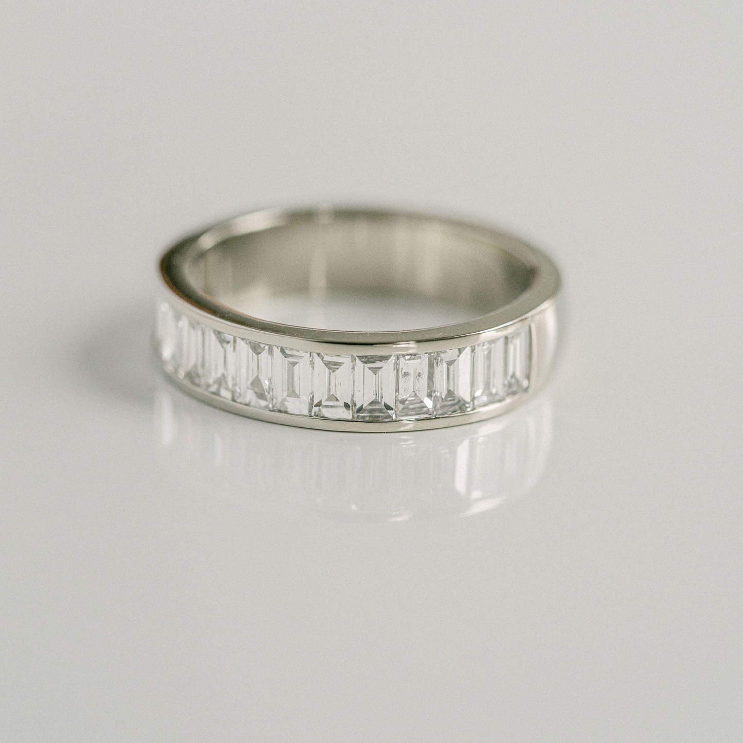 0.15 TCW Round Milgrain Lab Grown Diamond Wedding Band