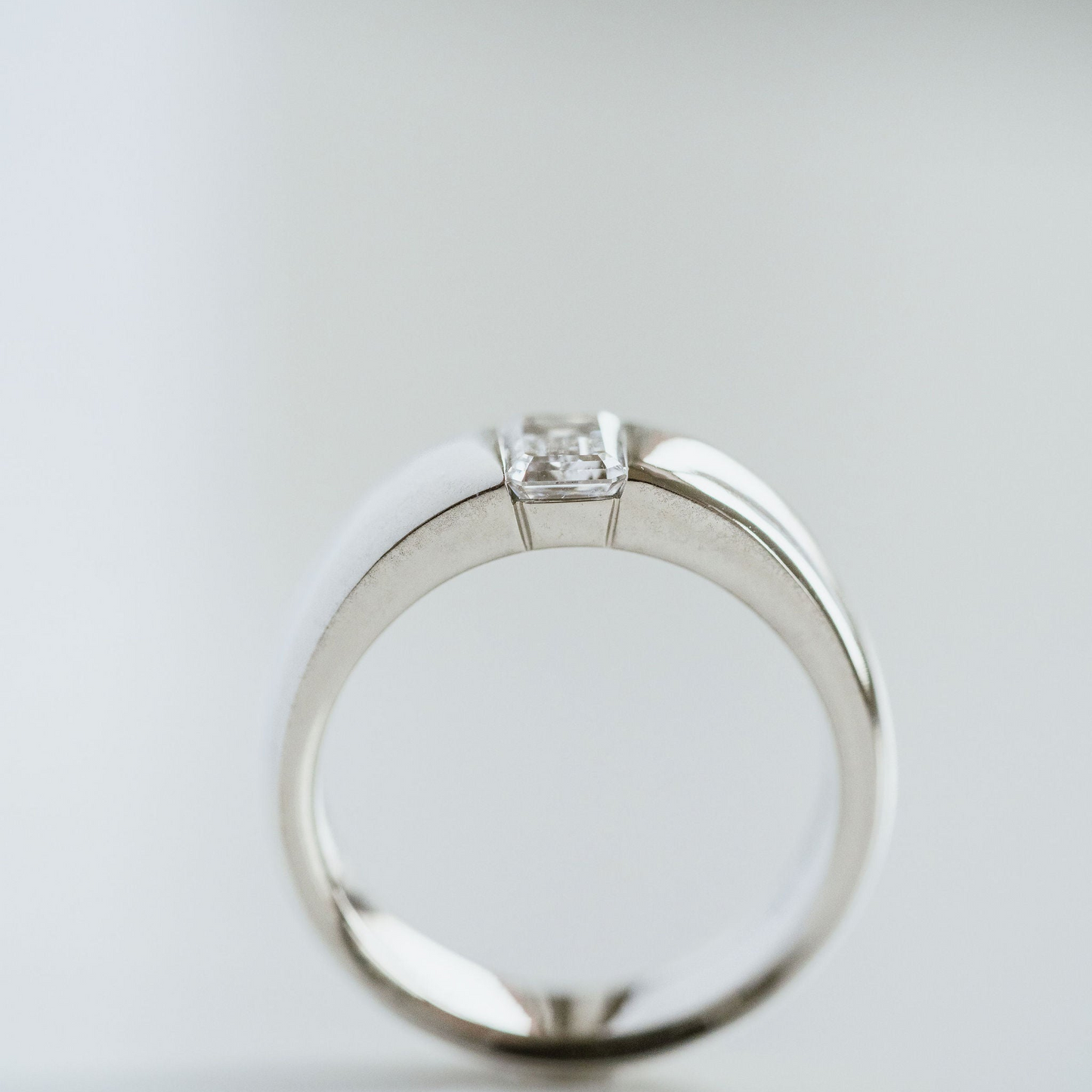 0.15 TCW Round Milgrain Lab Grown Diamond Wedding Band