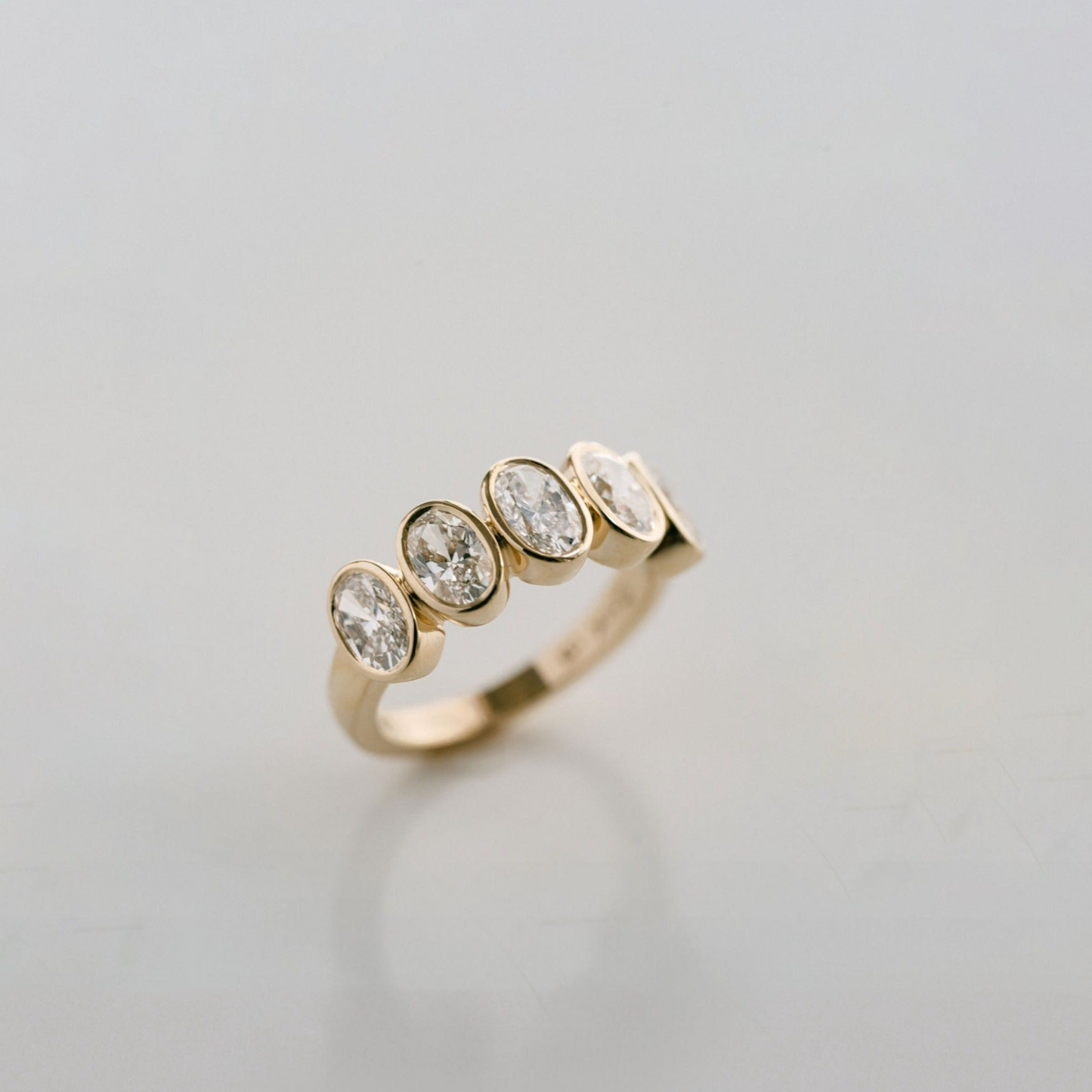 0.15 TCW Round Milgrain Lab Grown Diamond Wedding Band