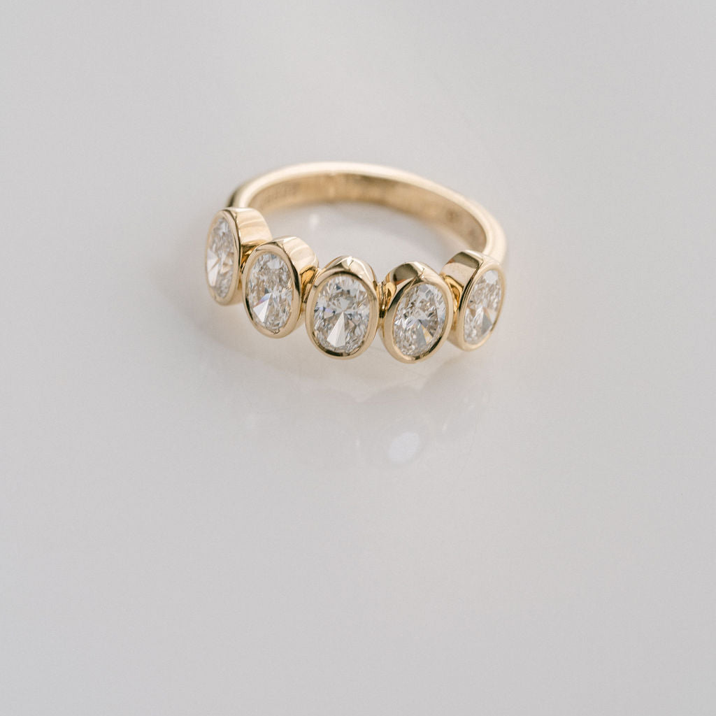0.15 TCW Round Milgrain Lab Grown Diamond Wedding Band