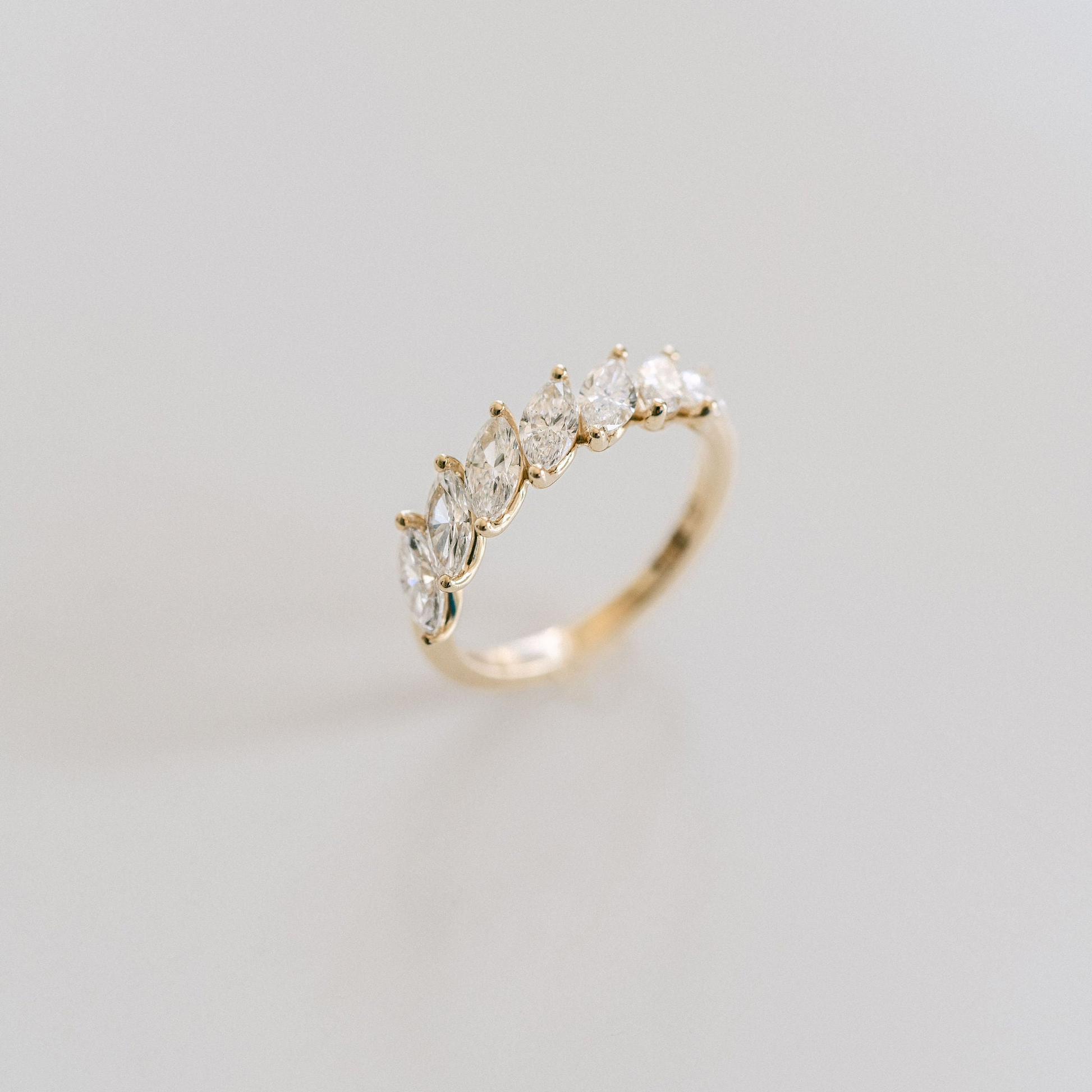 0.15 TCW Round Milgrain Lab Grown Diamond Wedding Band