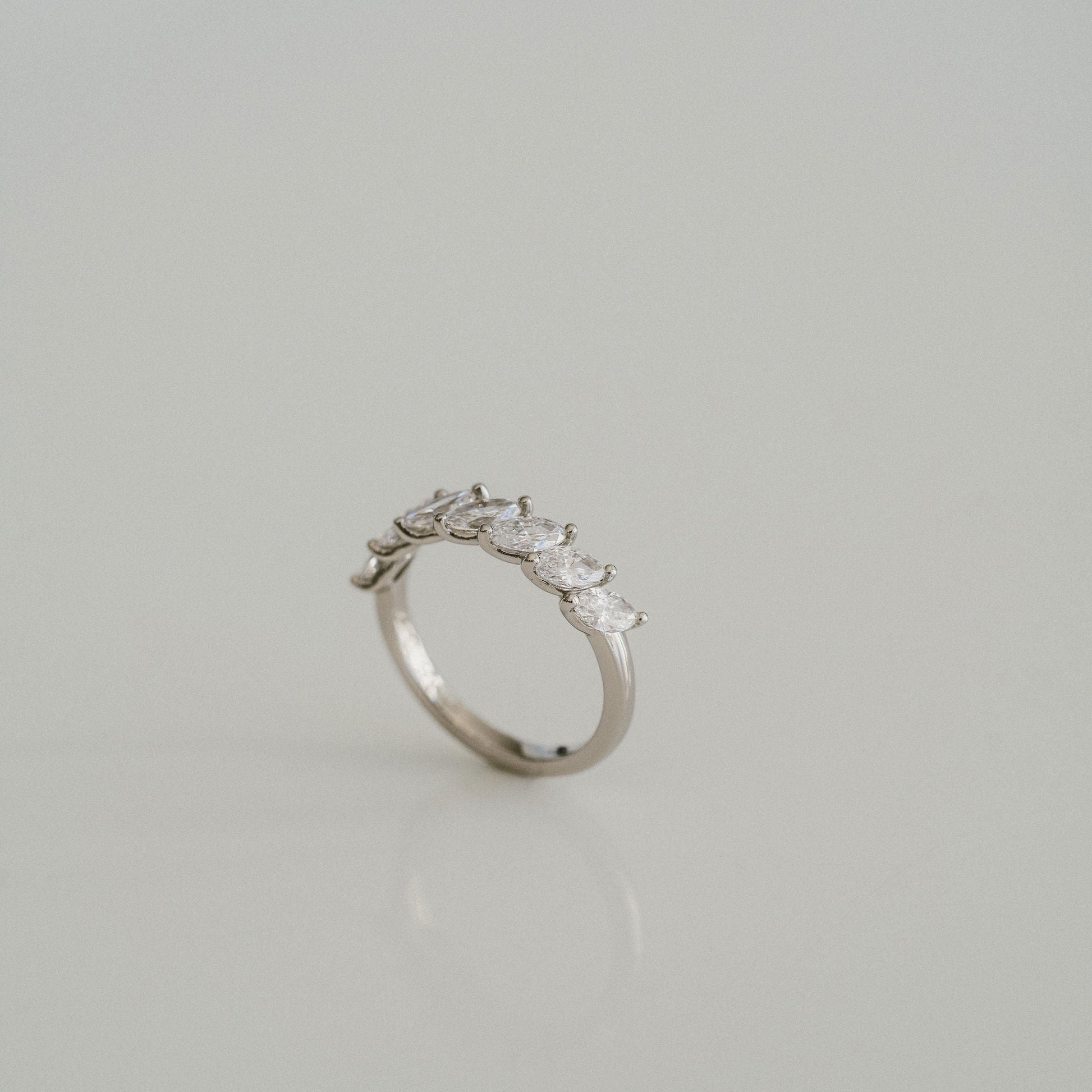 0.15 TCW Round Milgrain Lab Grown Diamond Wedding Band