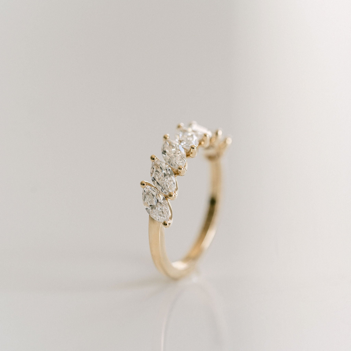 0.15 TCW Round Milgrain Lab Grown Diamond Wedding Band