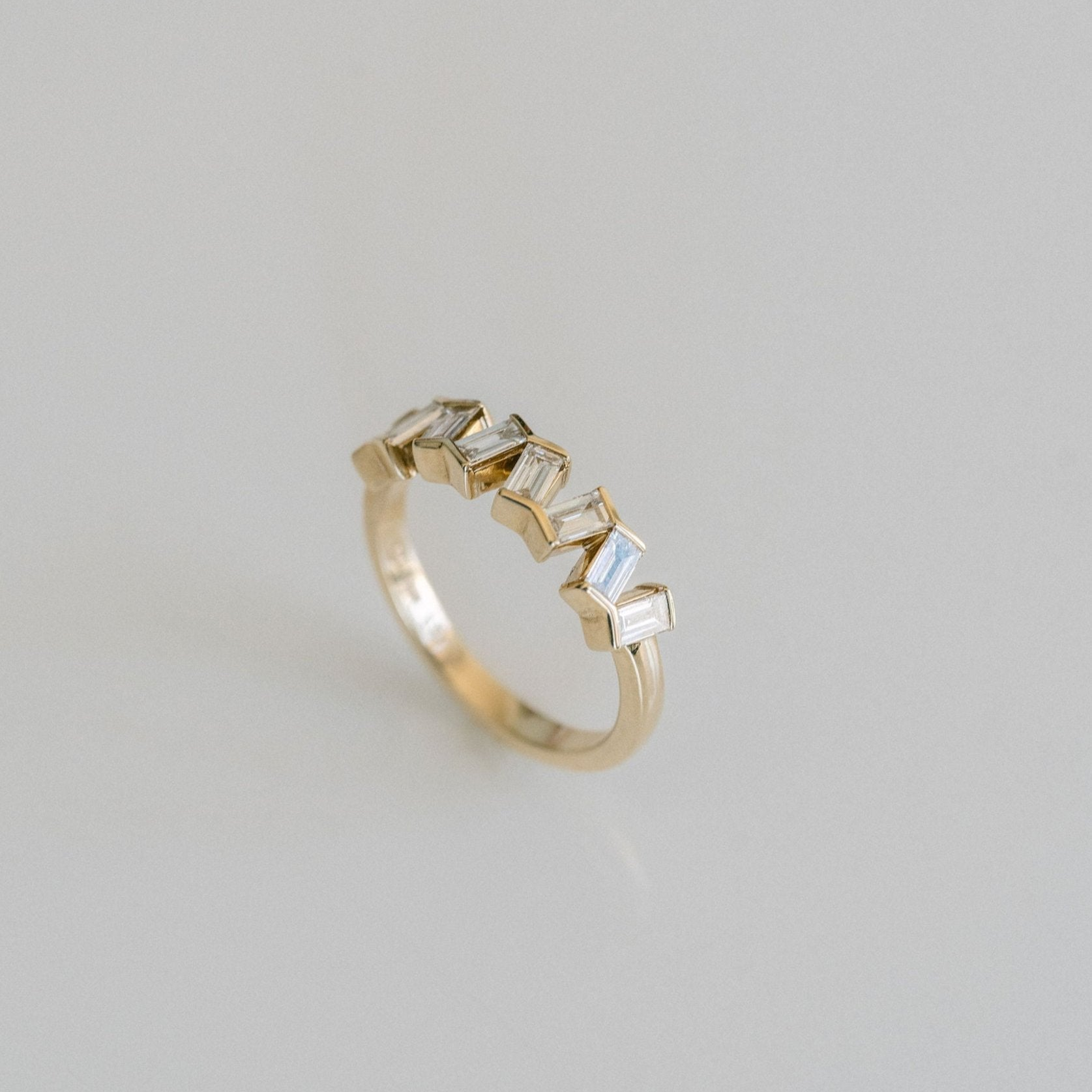 0.15 TCW Round Milgrain Lab Grown Diamond Wedding Band