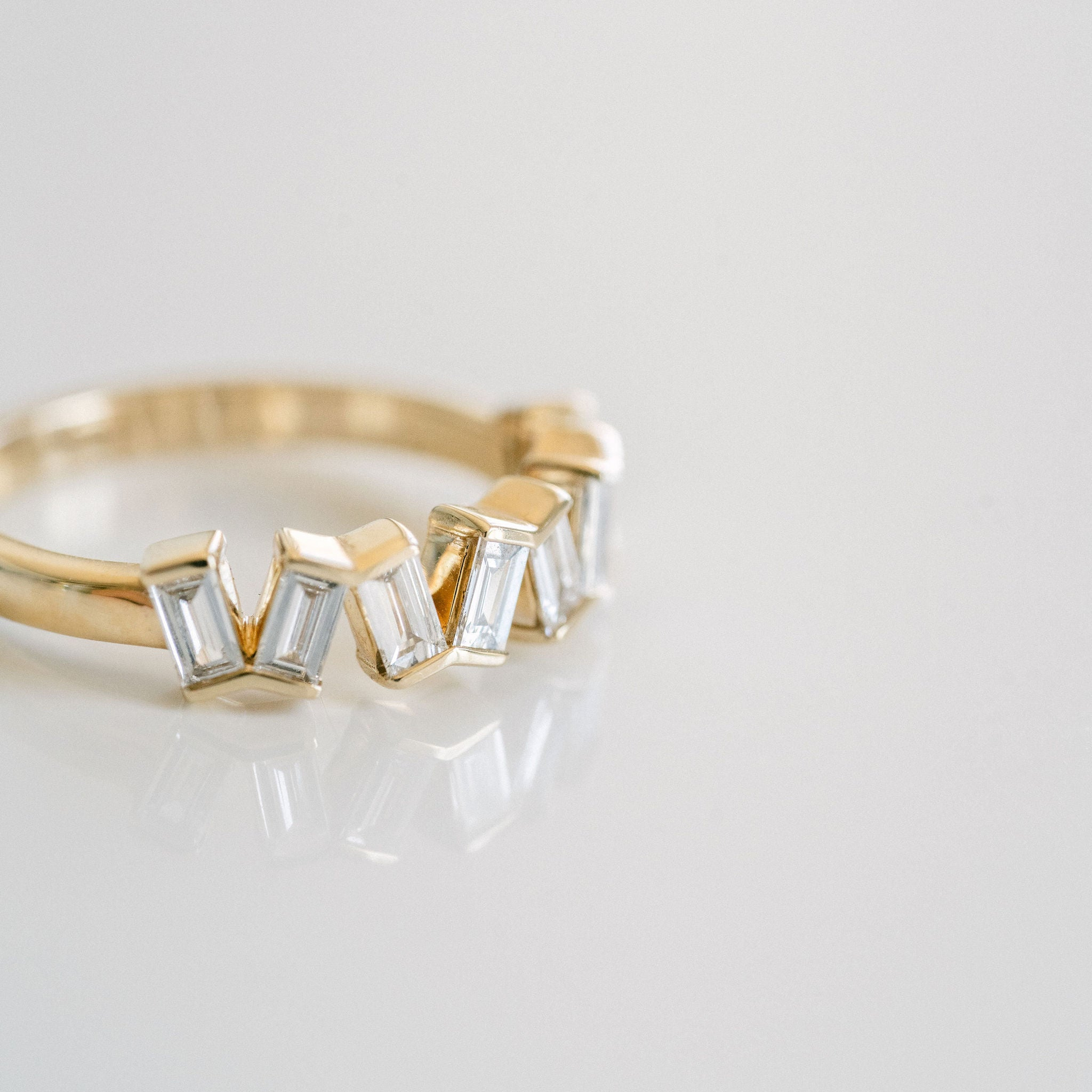 0.15 TCW Round Milgrain Lab Grown Diamond Wedding Band