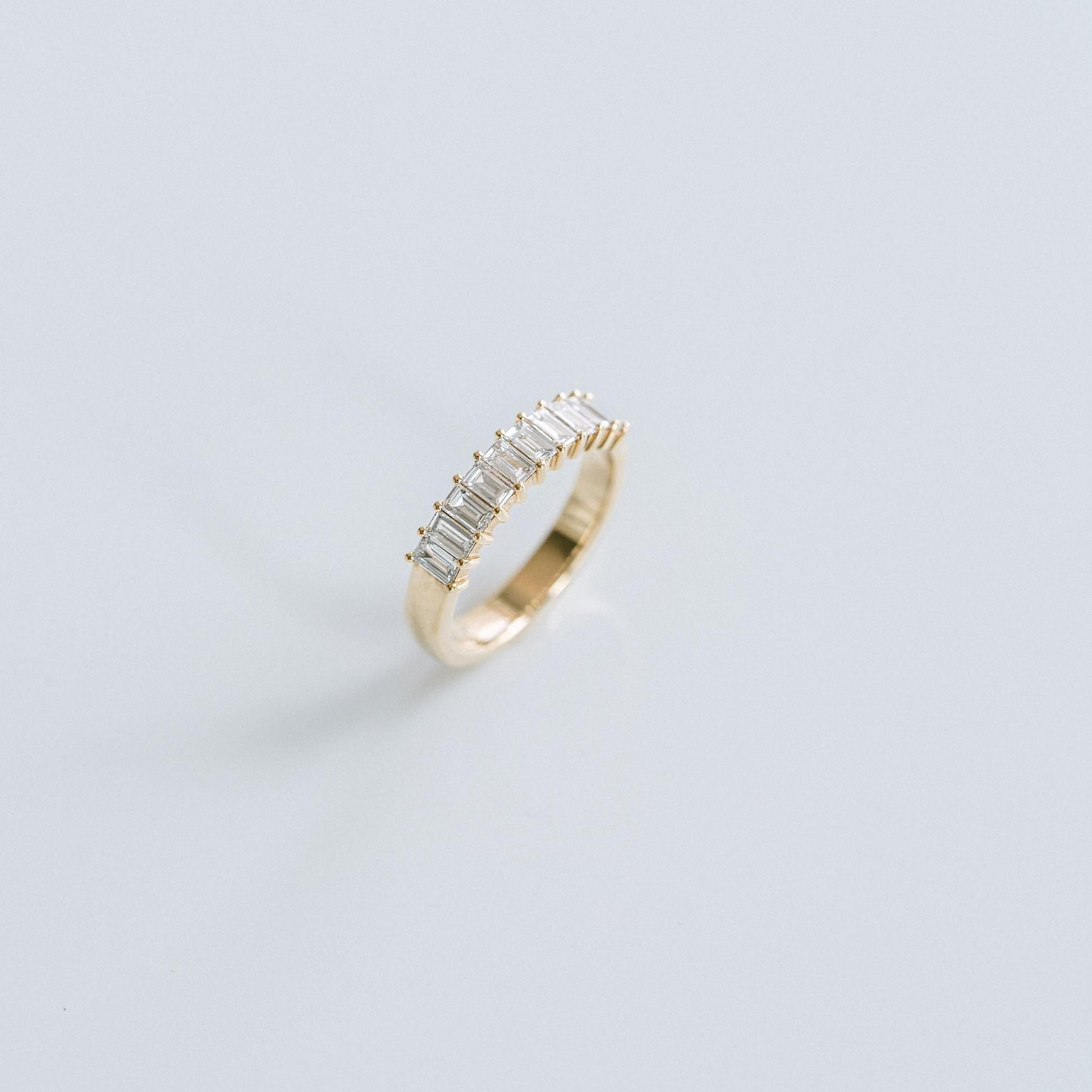 0.15 TCW Round Milgrain Lab Grown Diamond Wedding Band