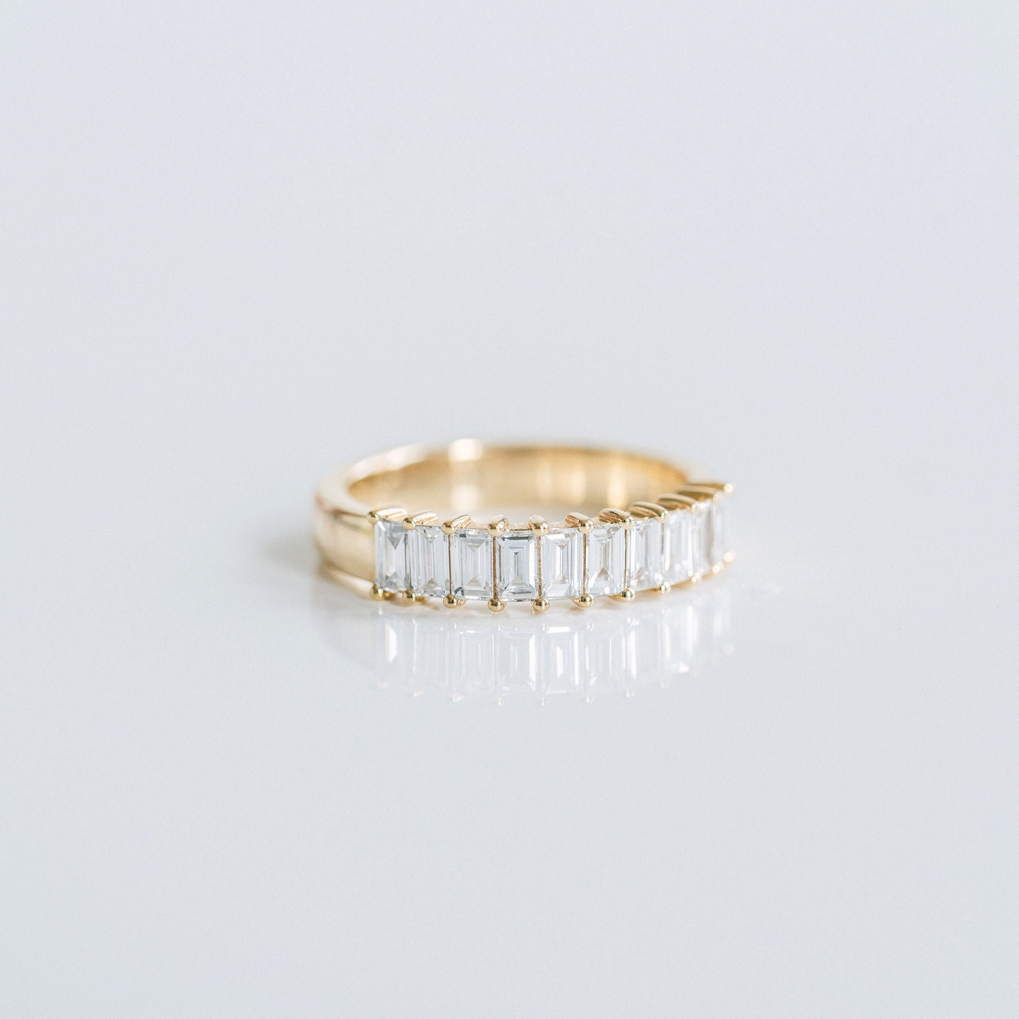 0.15 TCW Round Milgrain Lab Grown Diamond Wedding Band