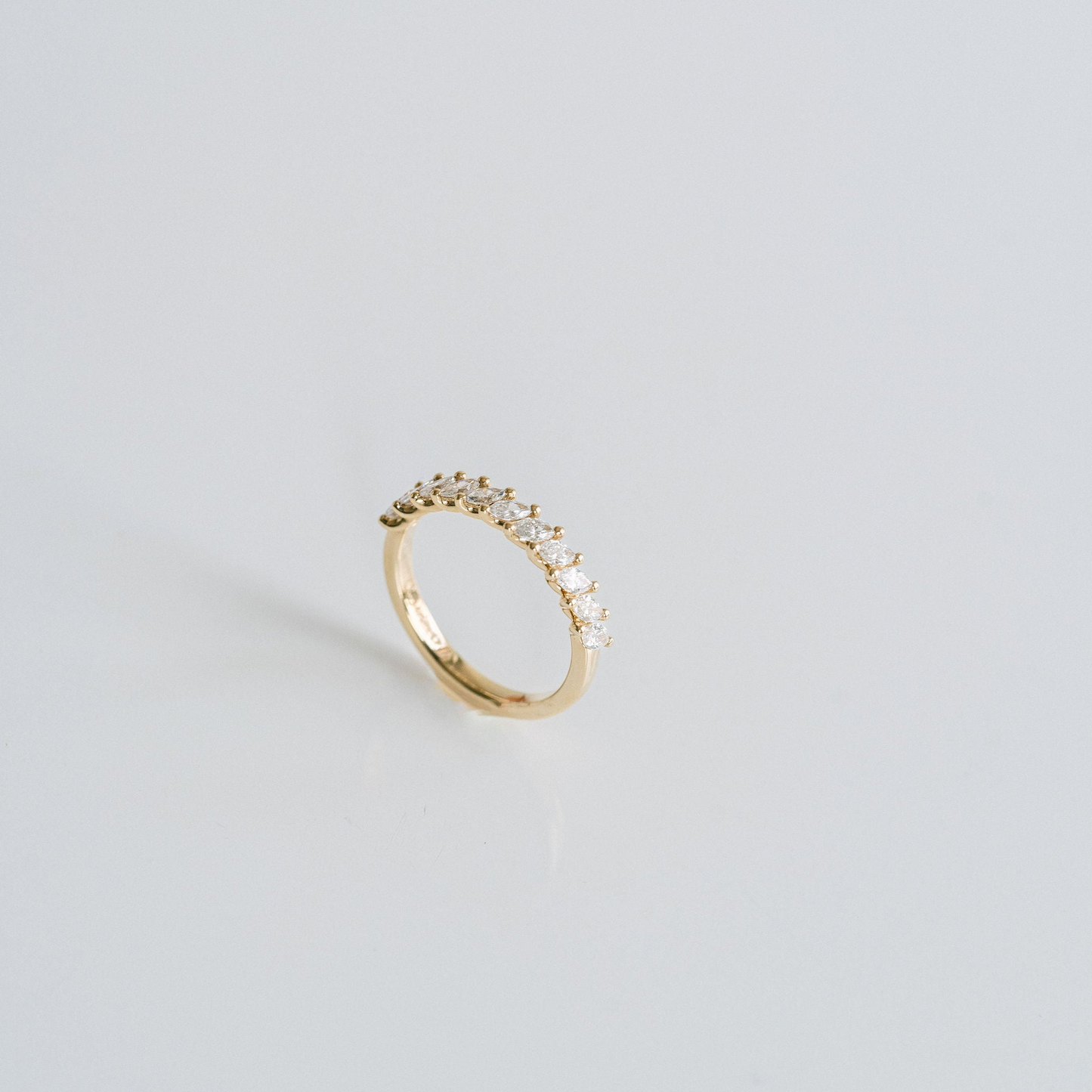 0.15 TCW Round Milgrain Lab Grown Diamond Wedding Band